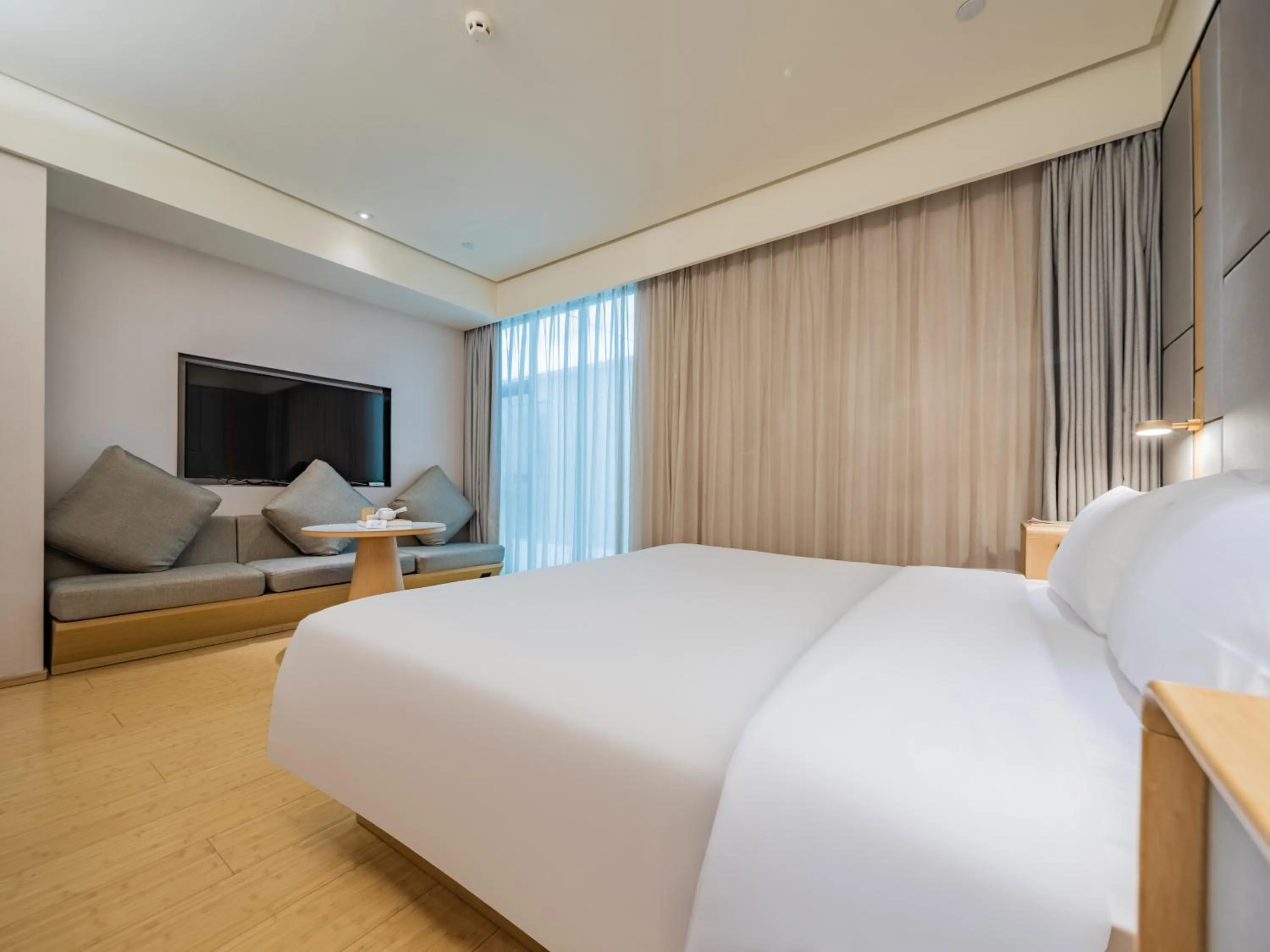 Bed in JI Hotel Chengdu Tianfu Square