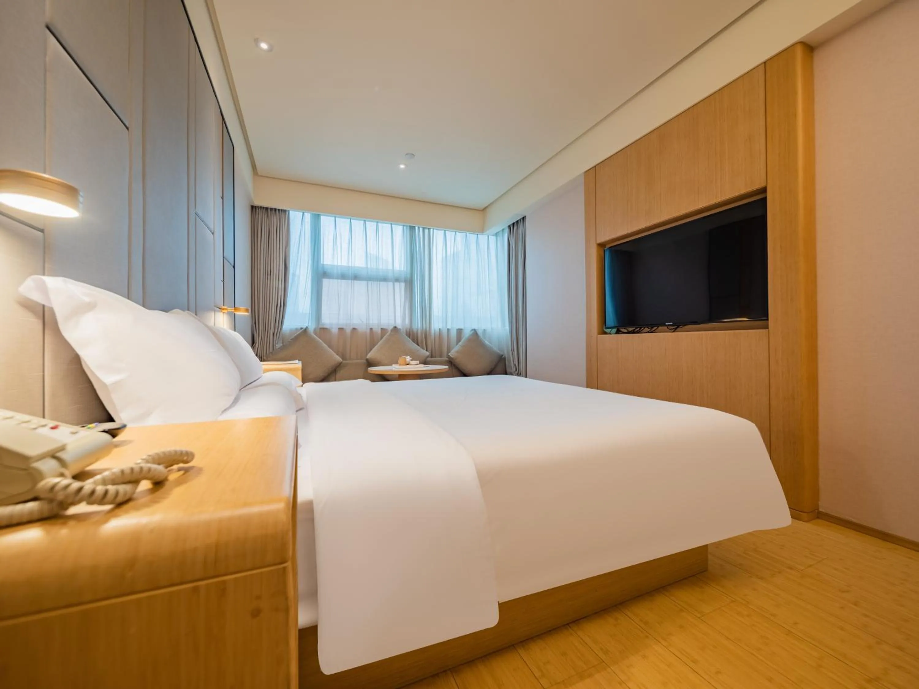 Bedroom, Bed in JI Hotel Chengdu Tianfu Square