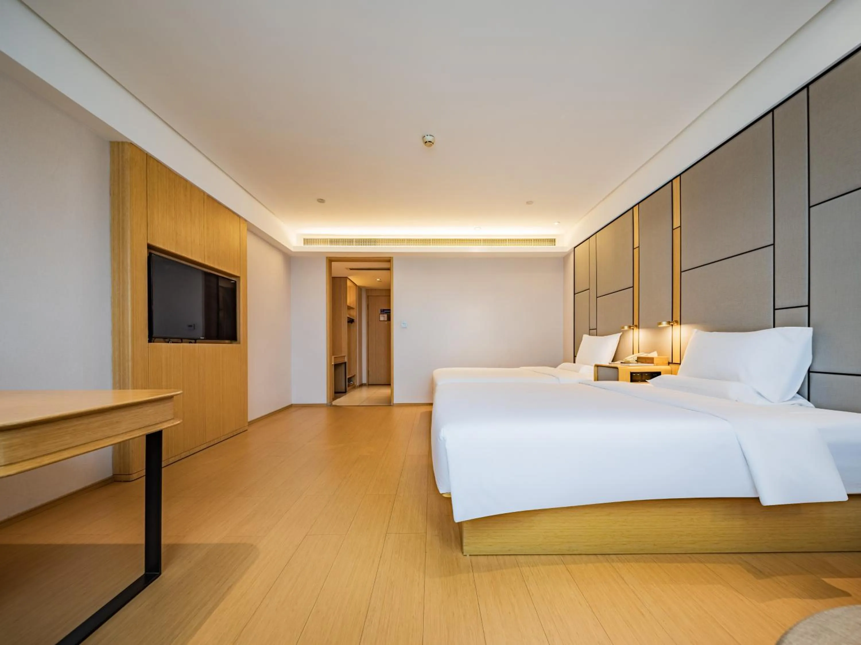 Bed in JI Hotel Chengdu Shuangliu Airport