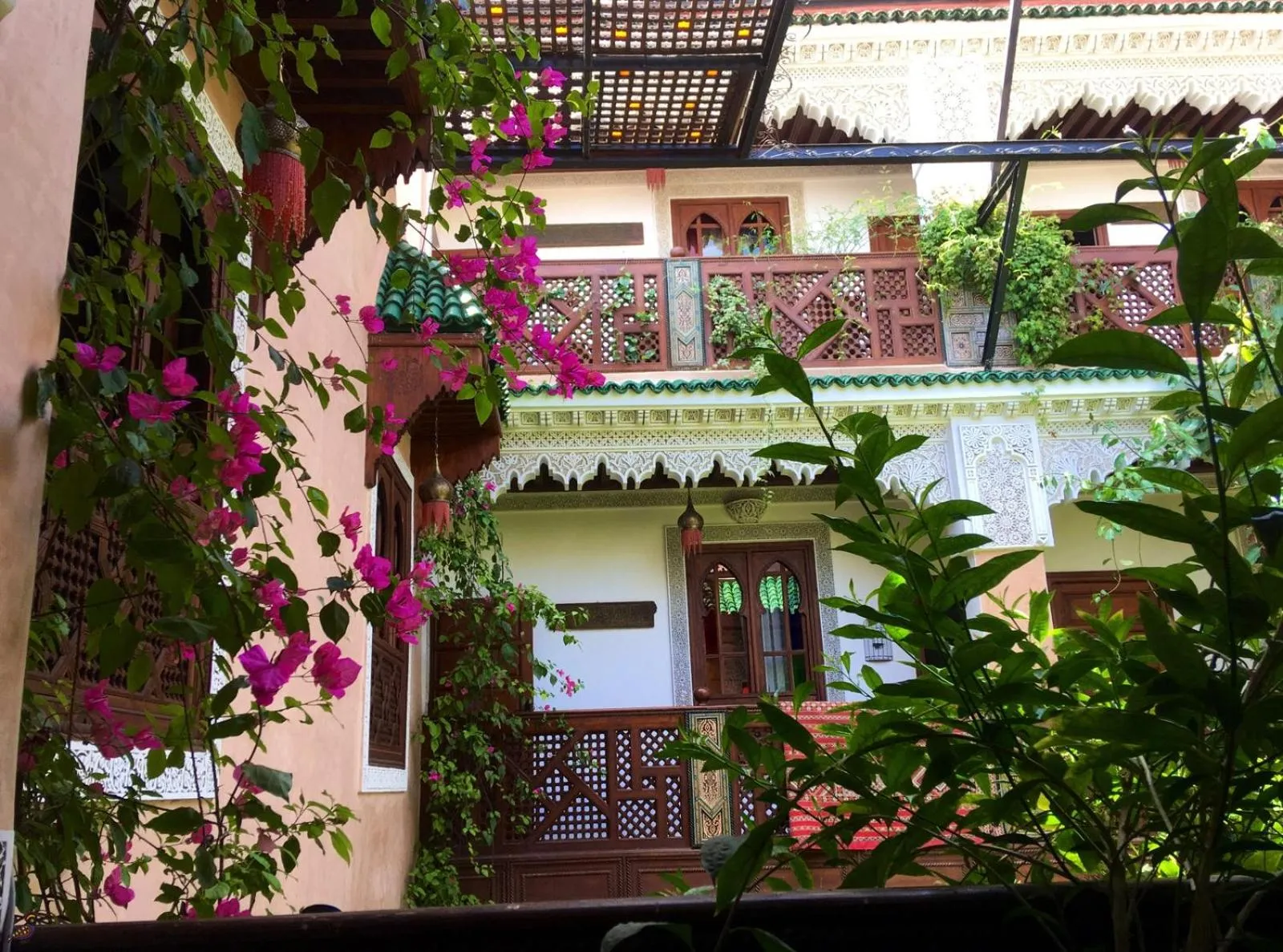 Facade/entrance in Riad Toyour- Riad of birds