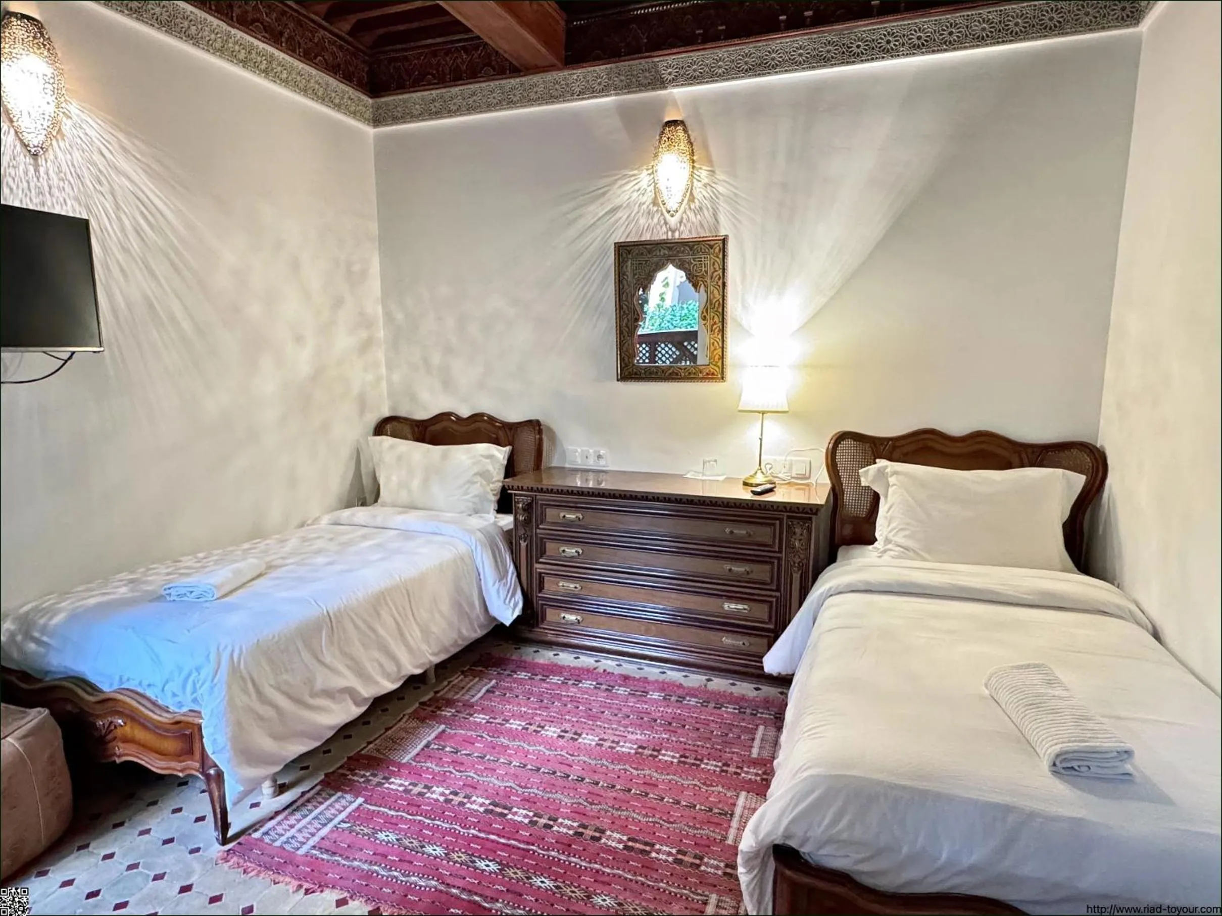 Bedroom, Bed in Riad Toyour- Riad of birds