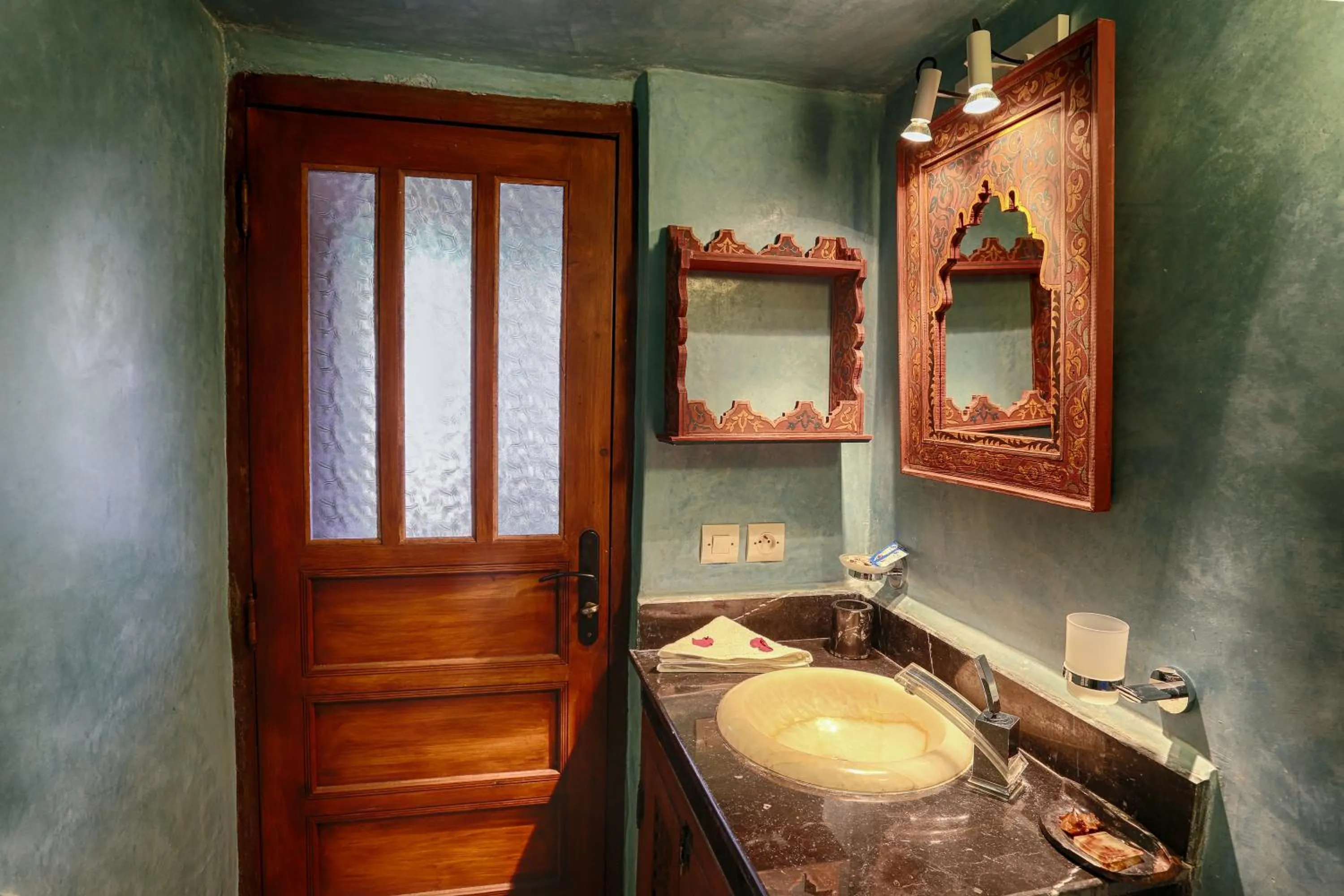 Bathroom in Riad Toyour- Riad of birds