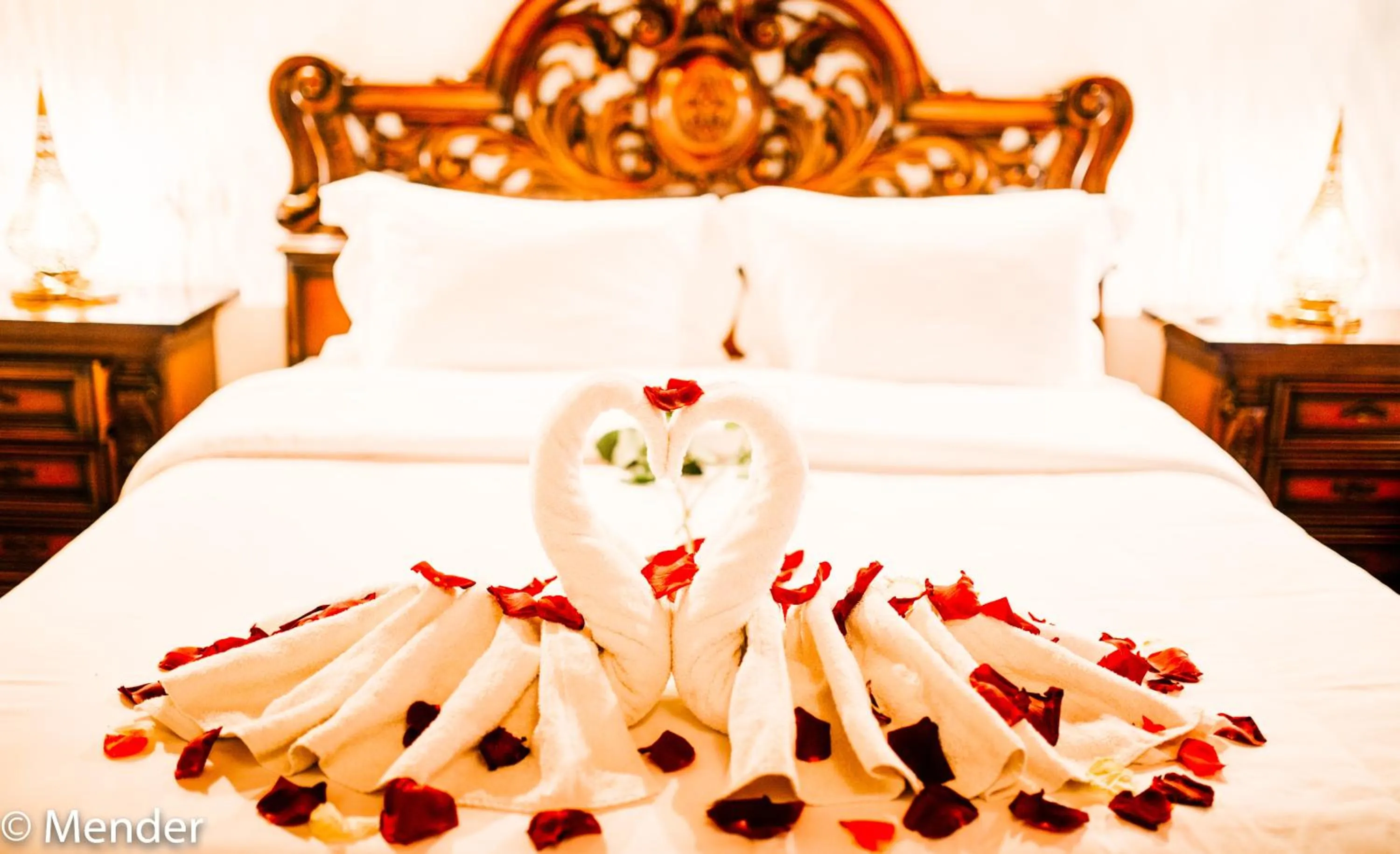 Bed in Riad Toyour- Riad of birds