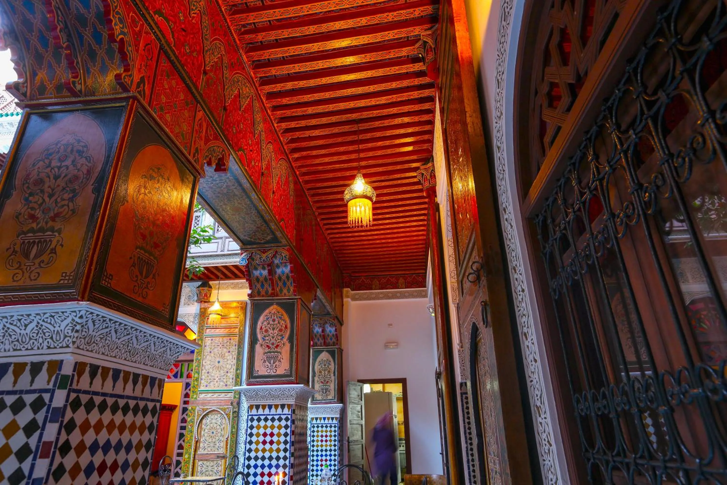 Lobby or reception in Riad Toyour- Riad of birds