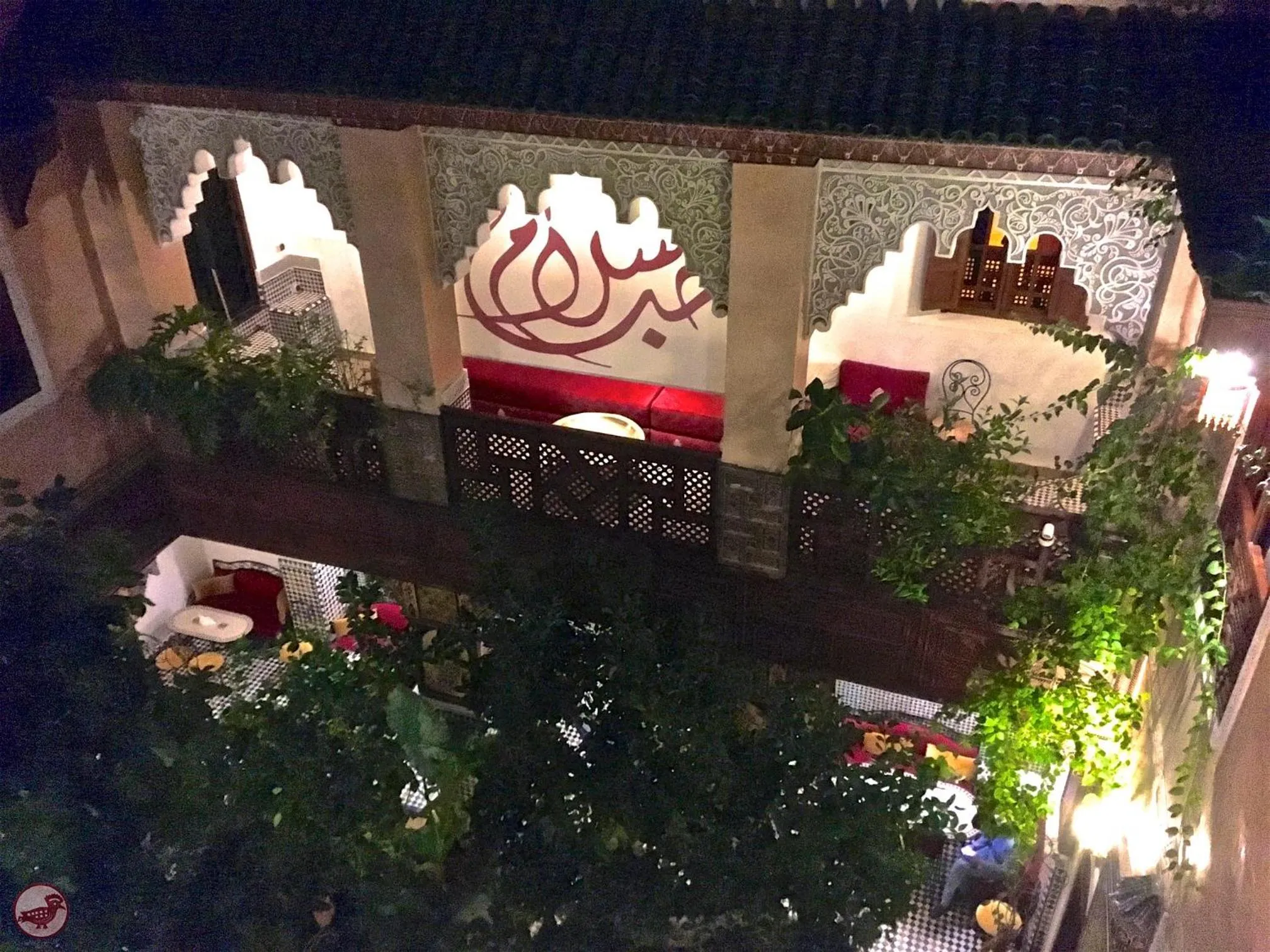 Balcony/Terrace in Riad Toyour- Riad of birds