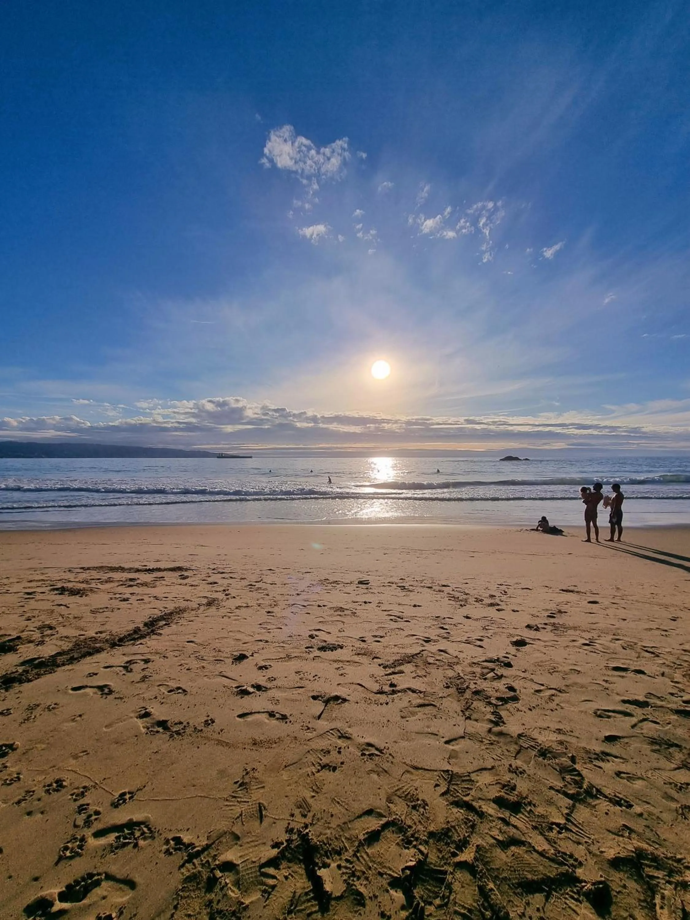 Beach in Reñaca House Hotel
