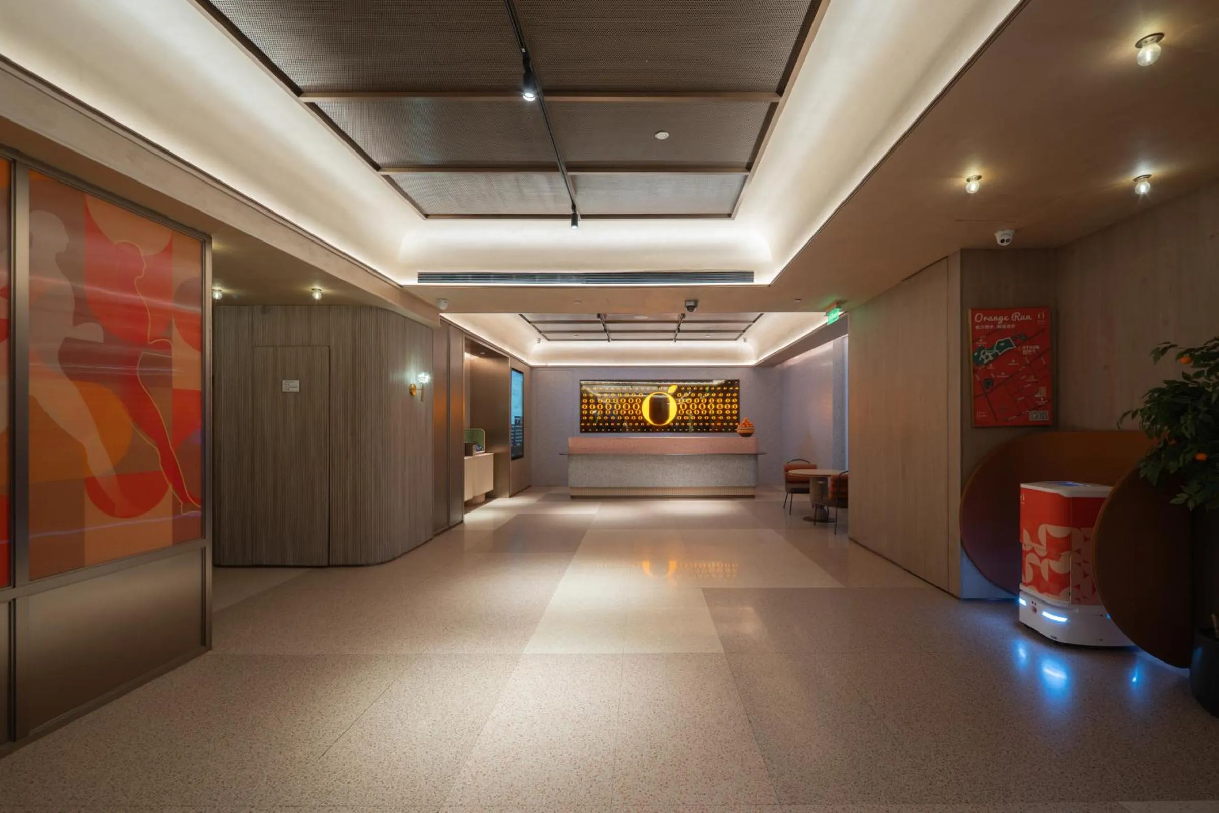 Lobby or reception in Orange Hotel Shanghai North Xizang Road Subway Station