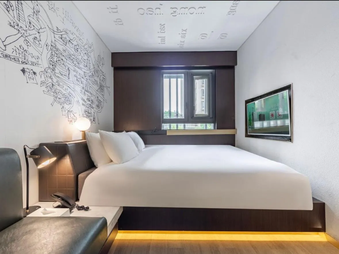 Bed in CitiGO Hotel Shanghai Xujiahui