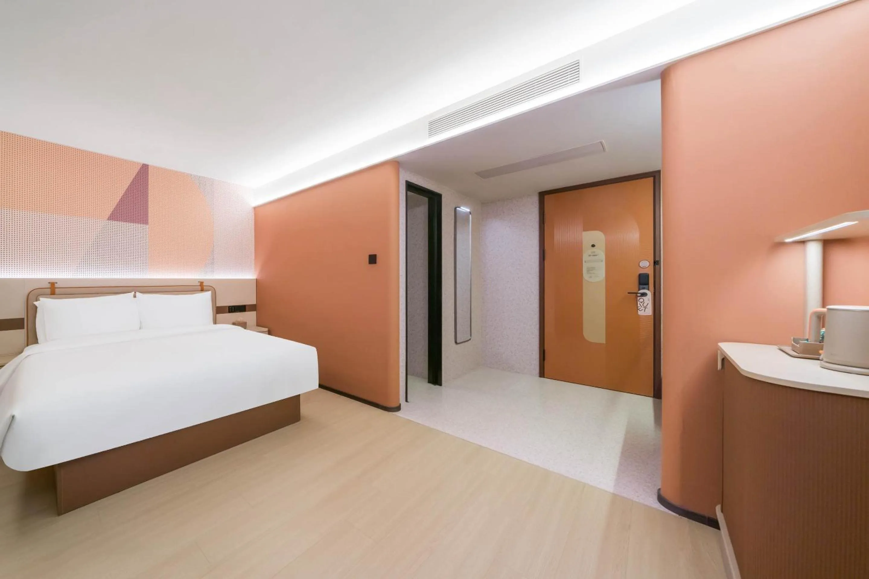 Bed in Orange Hotel Hangzhou West Lake Huanglong Sports Center