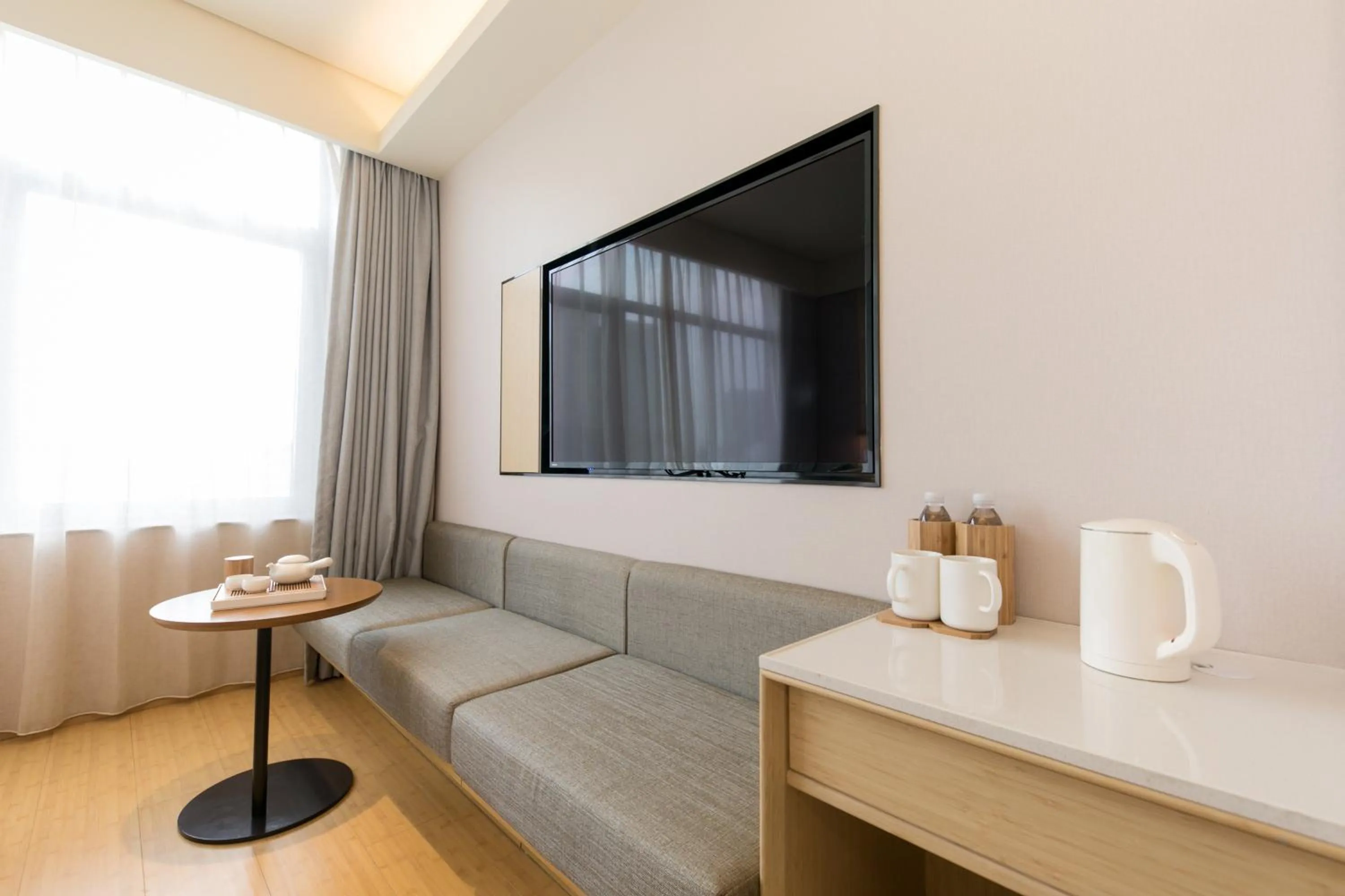 Living room in JI Hotel Shanghai Qibao Qixin Road