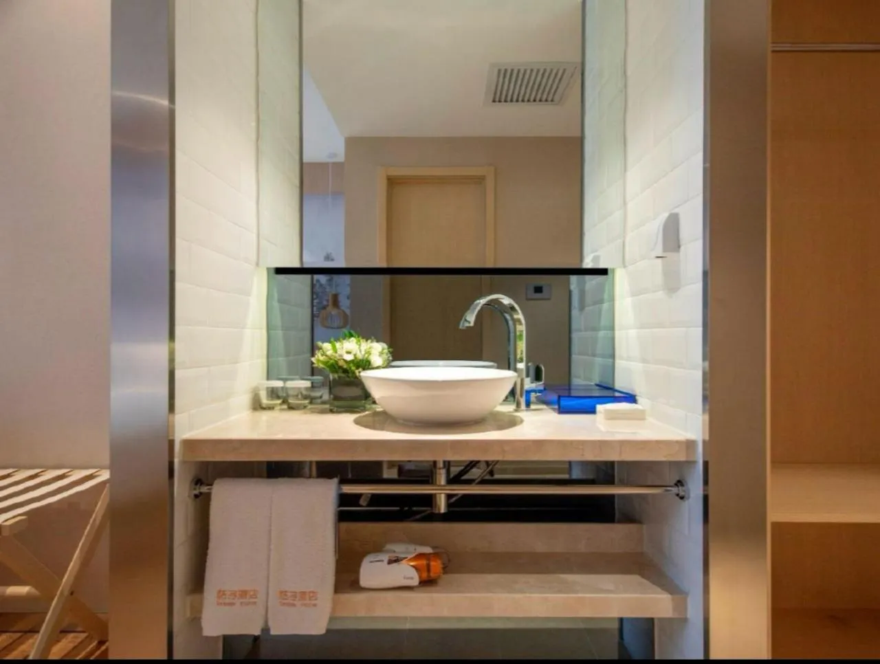 Toilet in Orange Hotel Suzhou Dushu Lake Higher Education Zone