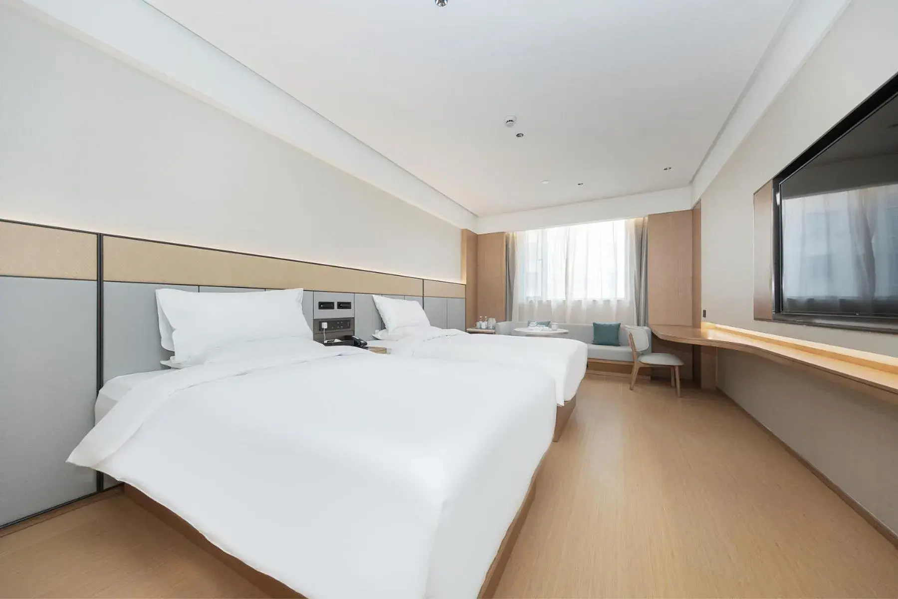 Deluxe Twin Room in JI Hotel Shanghai Jiaotong University Cangyuan Road Deluxe Twin Room in JI Hotel Shanghai Jiaotong University Cangyuan Road