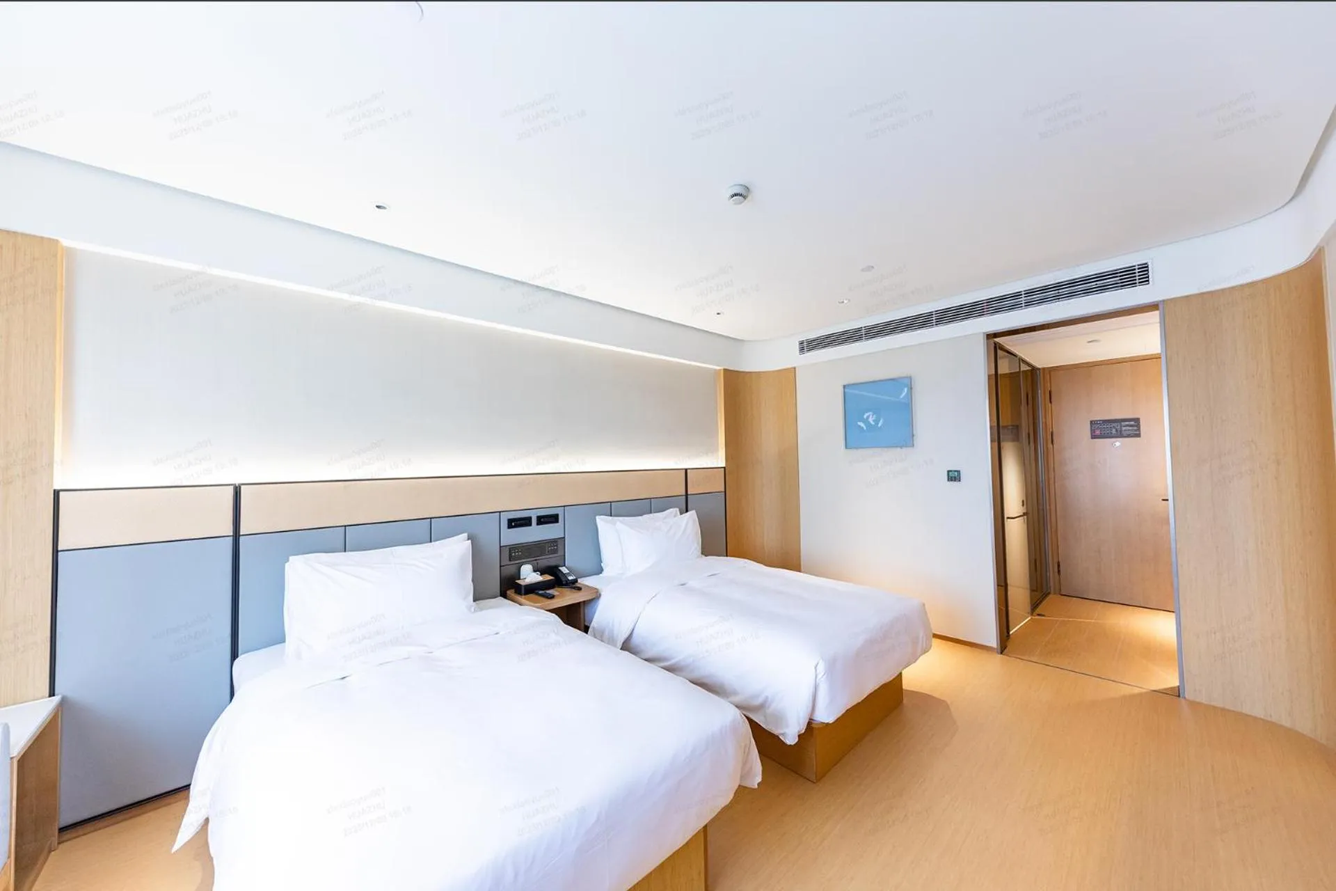 Bed in JI Hotel Shanghai Daning International