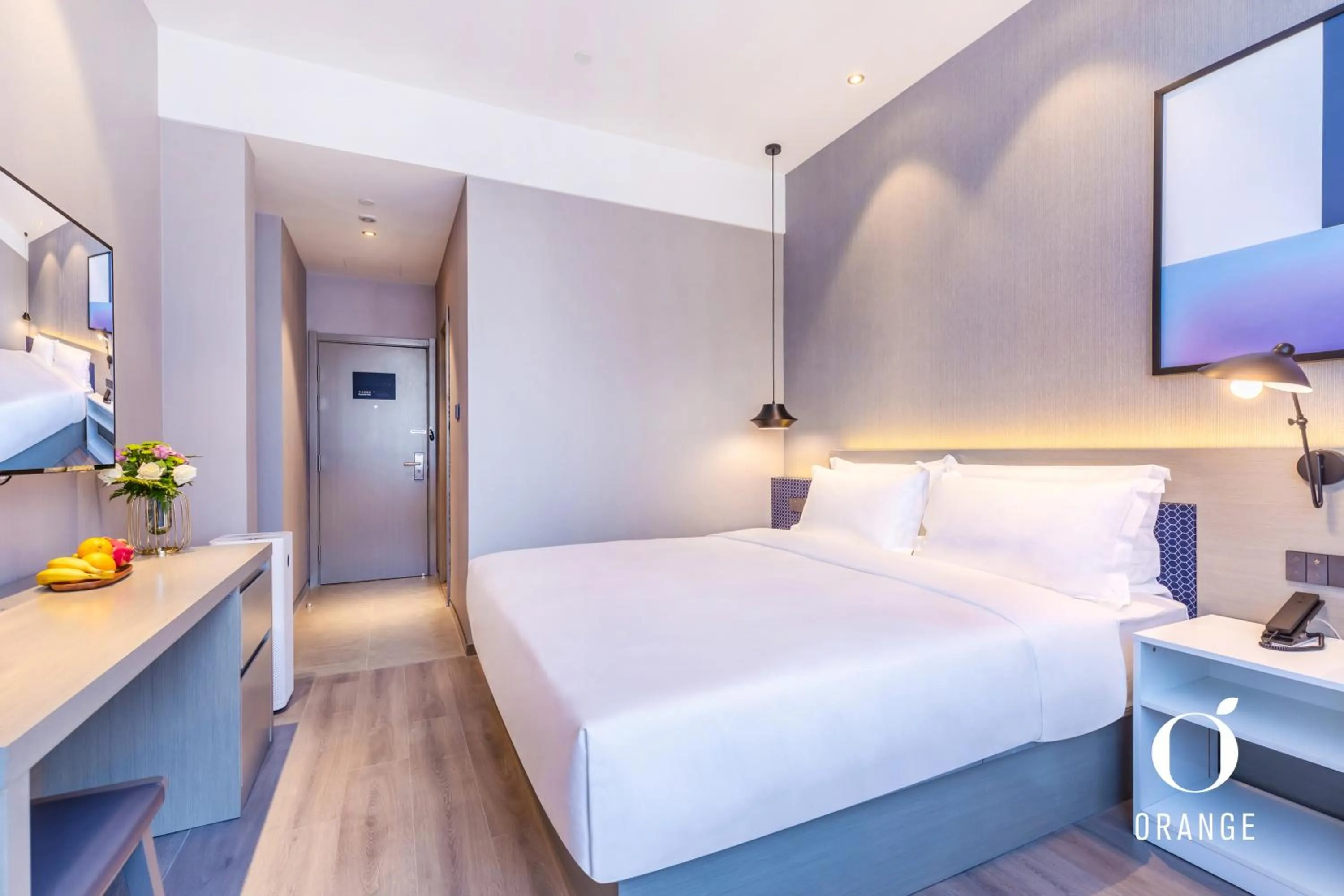 Bed in Orange Hotel Beijing Yongfeng Space City