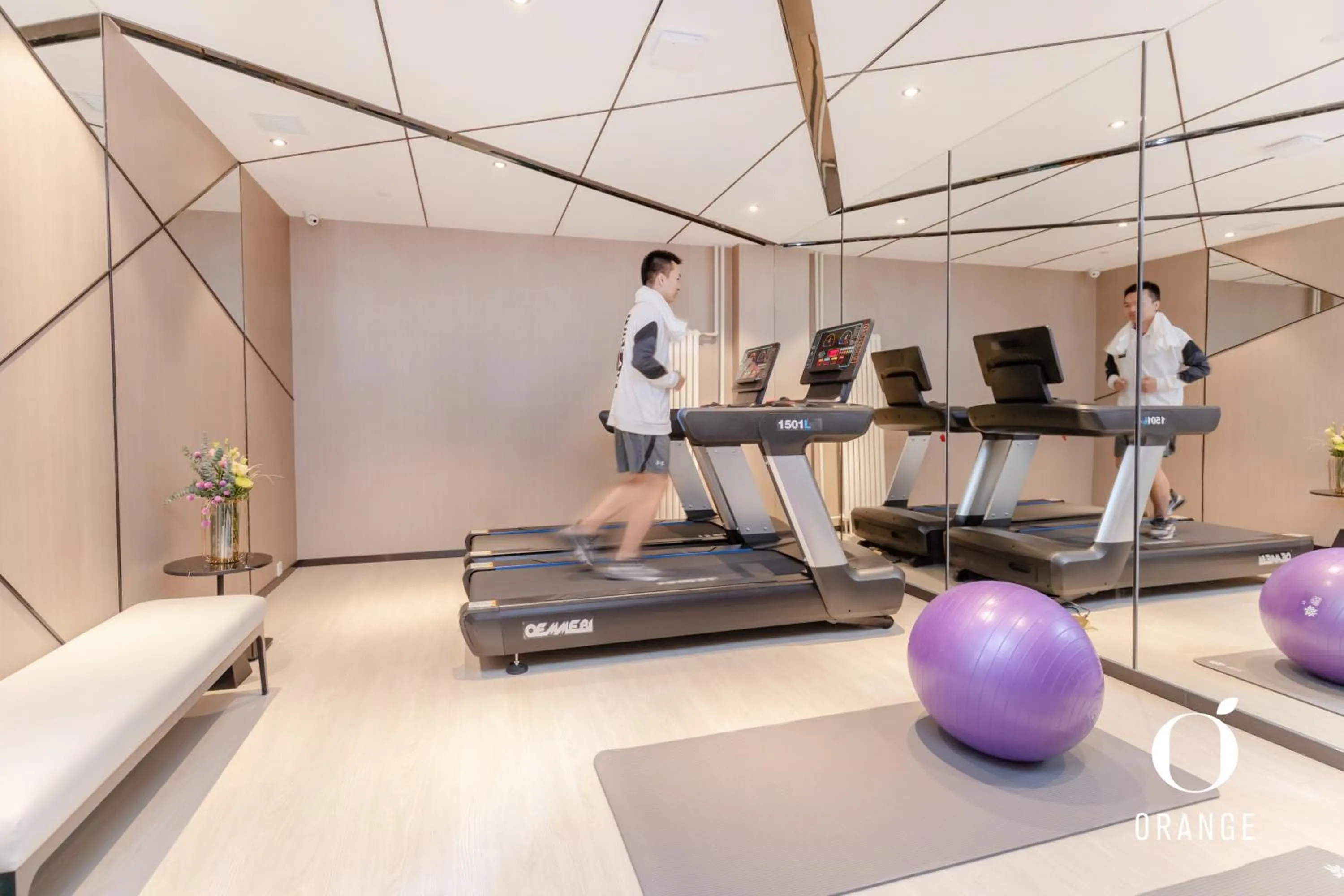 Fitness centre/facilities in Orange Hotel Beijing Yongfeng Space City