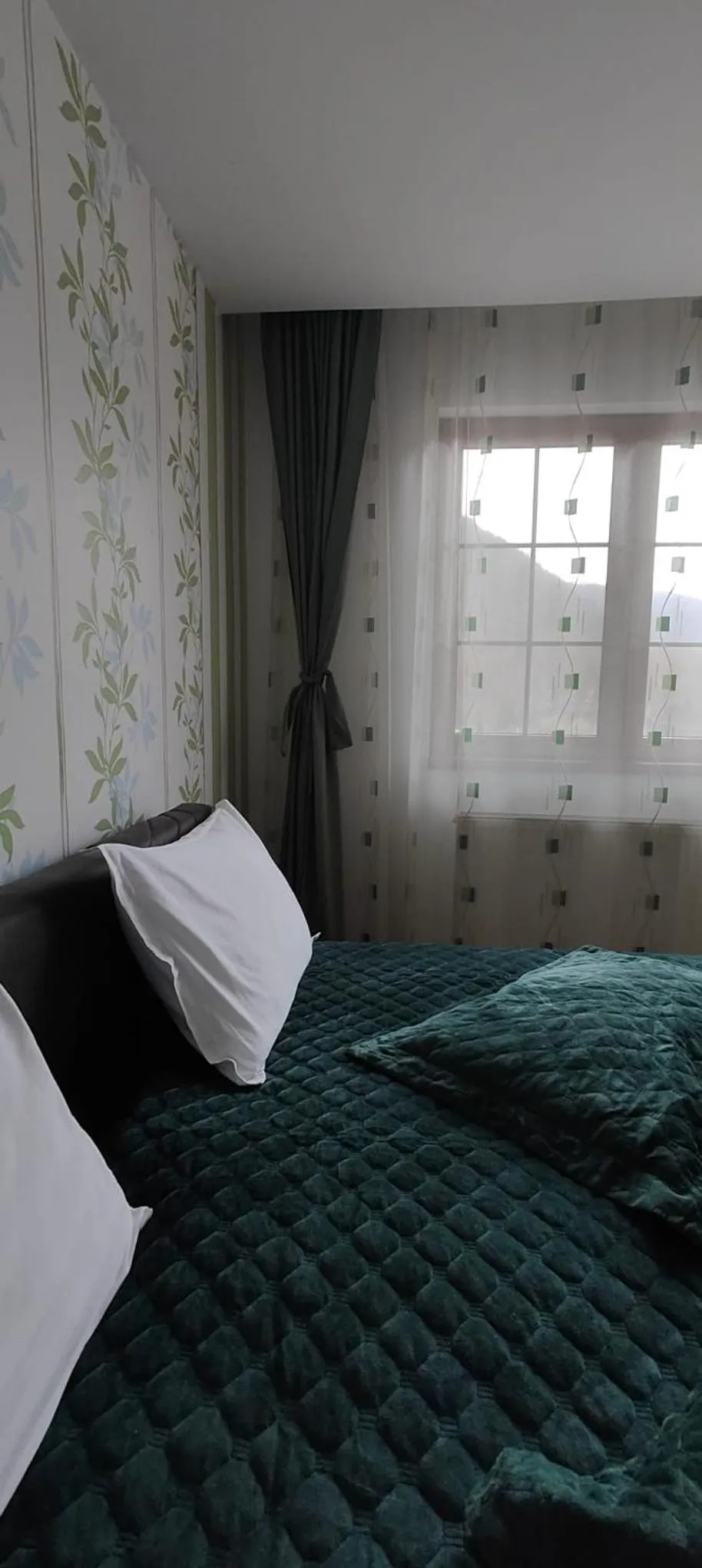 Bed in Pensiunea Casiana