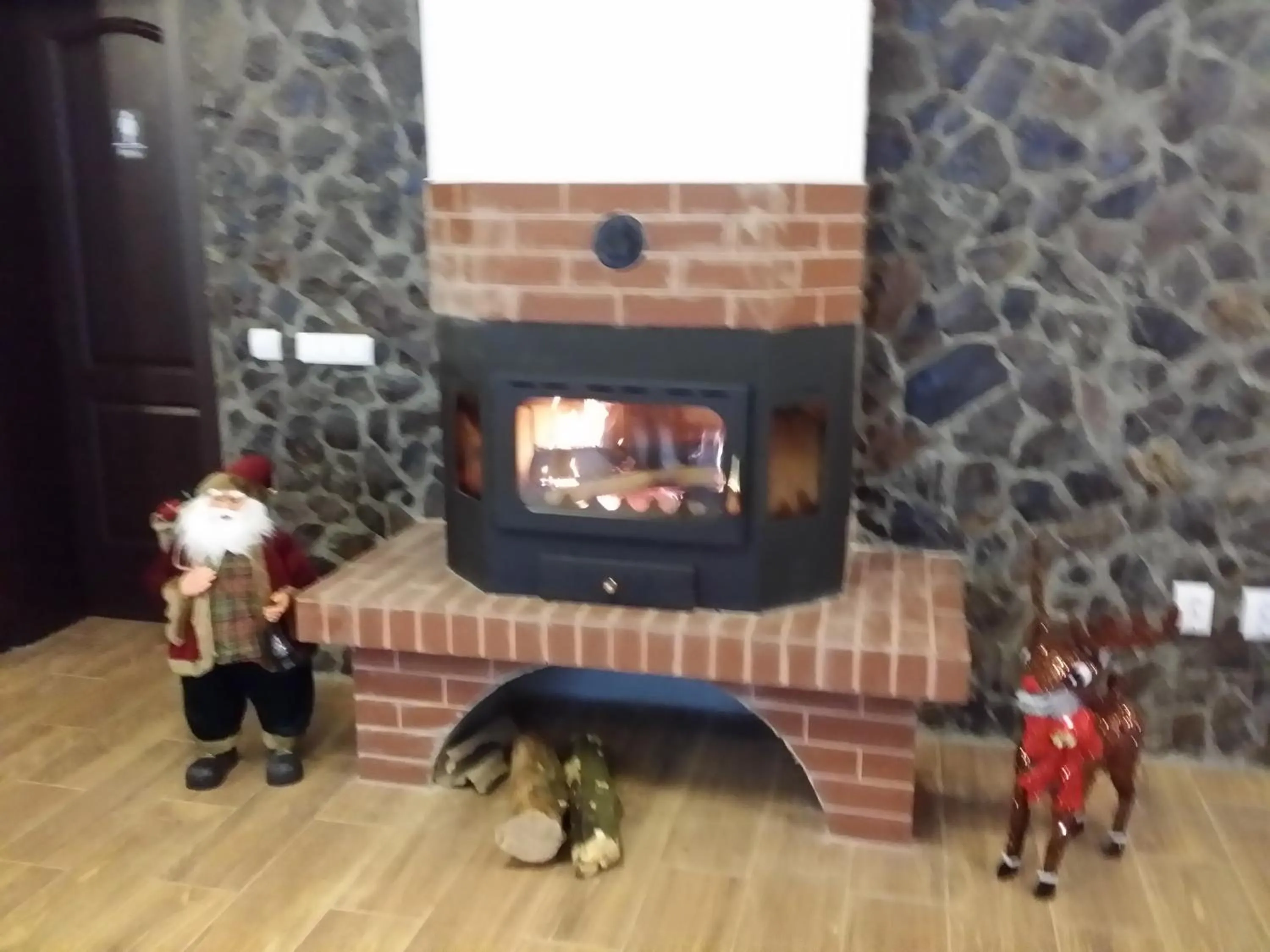 Decorative detail in Pensiunea Casiana