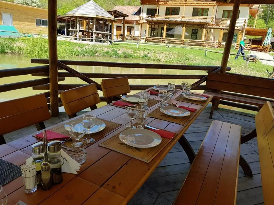 Patio in Pensiunea Casiana