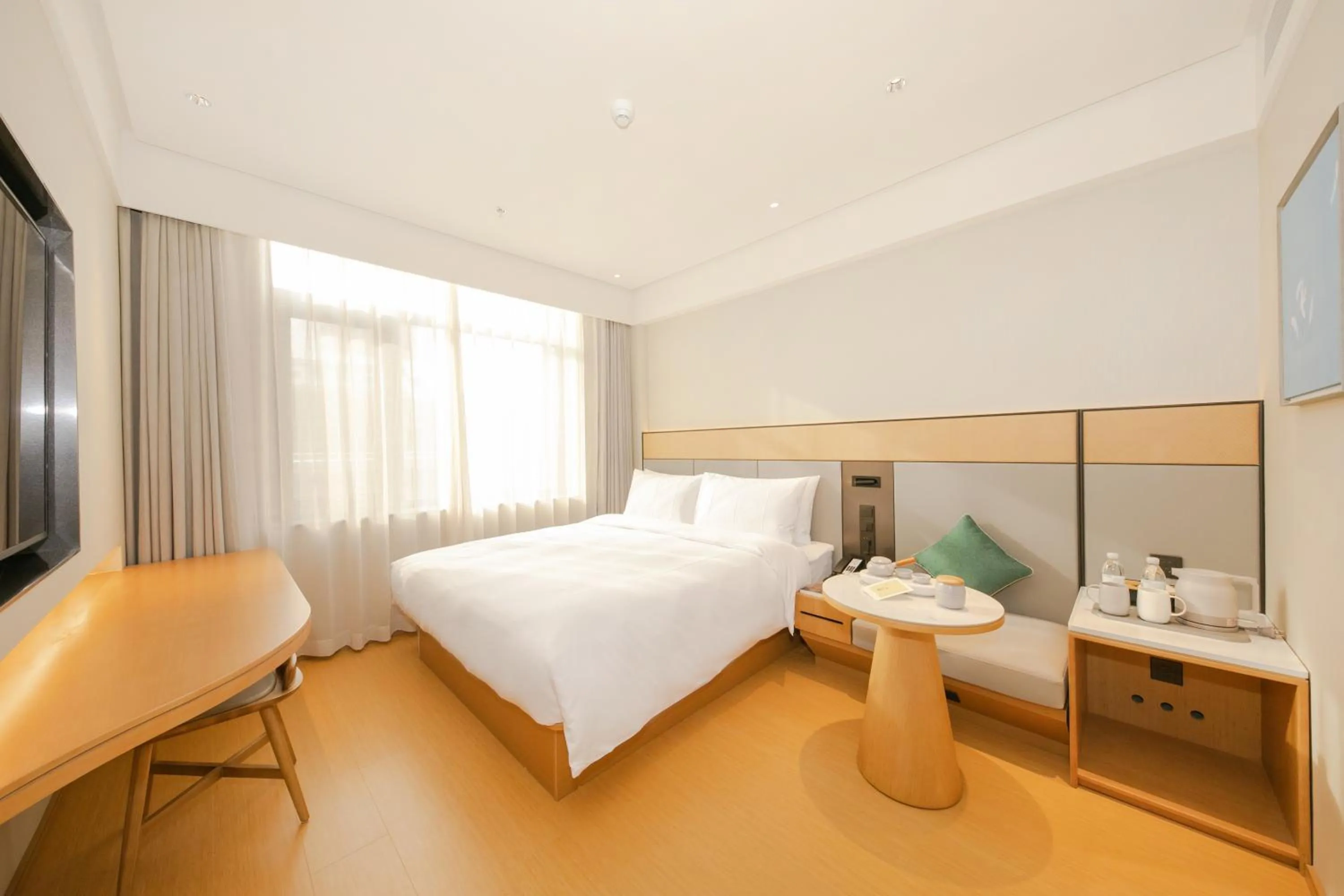 Bed in JI Hotel Beijing Guanganmen