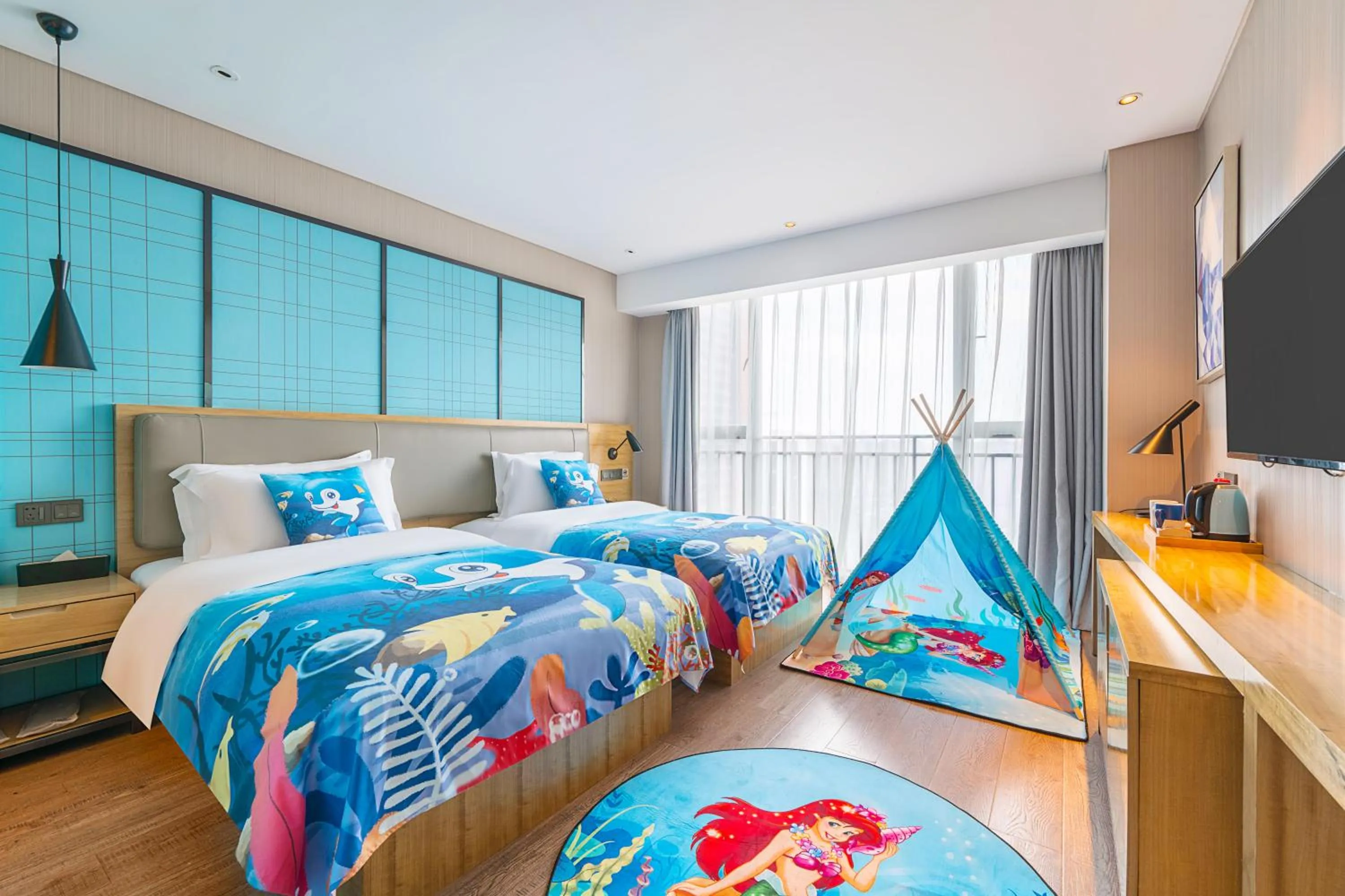 Bed in Starway Hotel Chengdu Jianshe Road SM Plaza