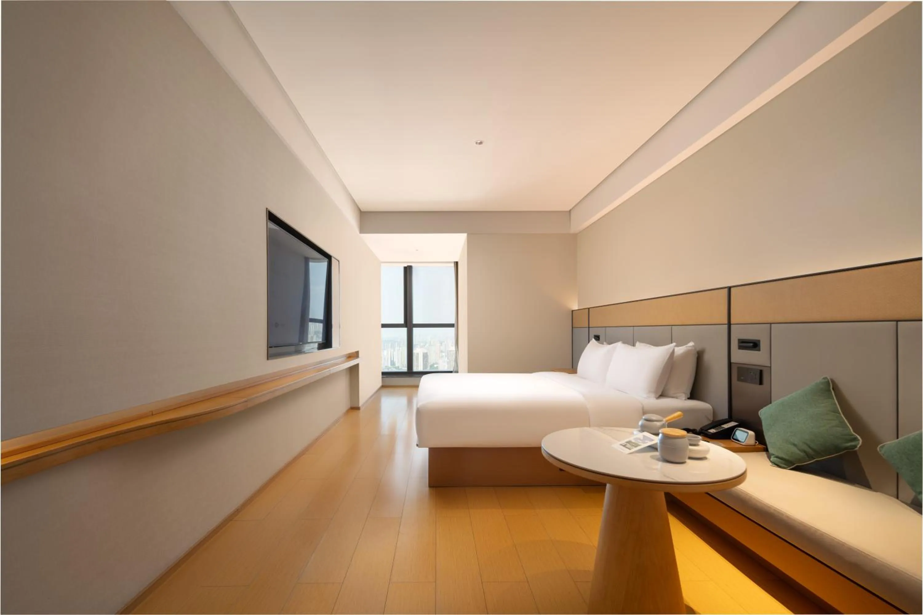 Bedroom, Bed in JI Hotel Chongqing Shapingba Station Three Gorges Square Pedestrian Street