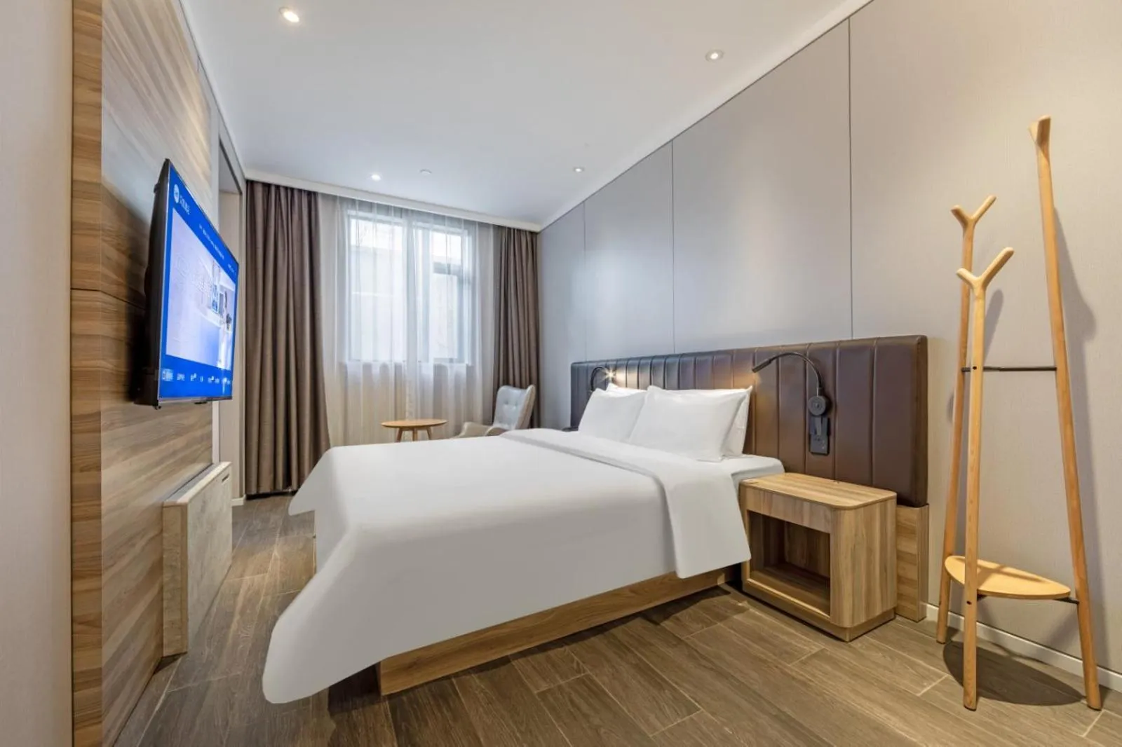 Bed in Hanting Premium Hotel Shanghai World Expo Shangnan Road