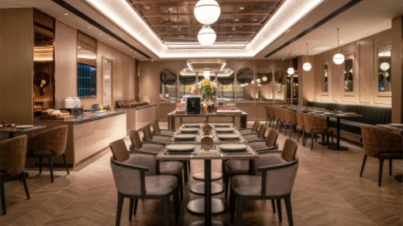 Restaurant/places to eat in Orange Beijing Lama Temple Hepingli North Street Subway Station Hotel