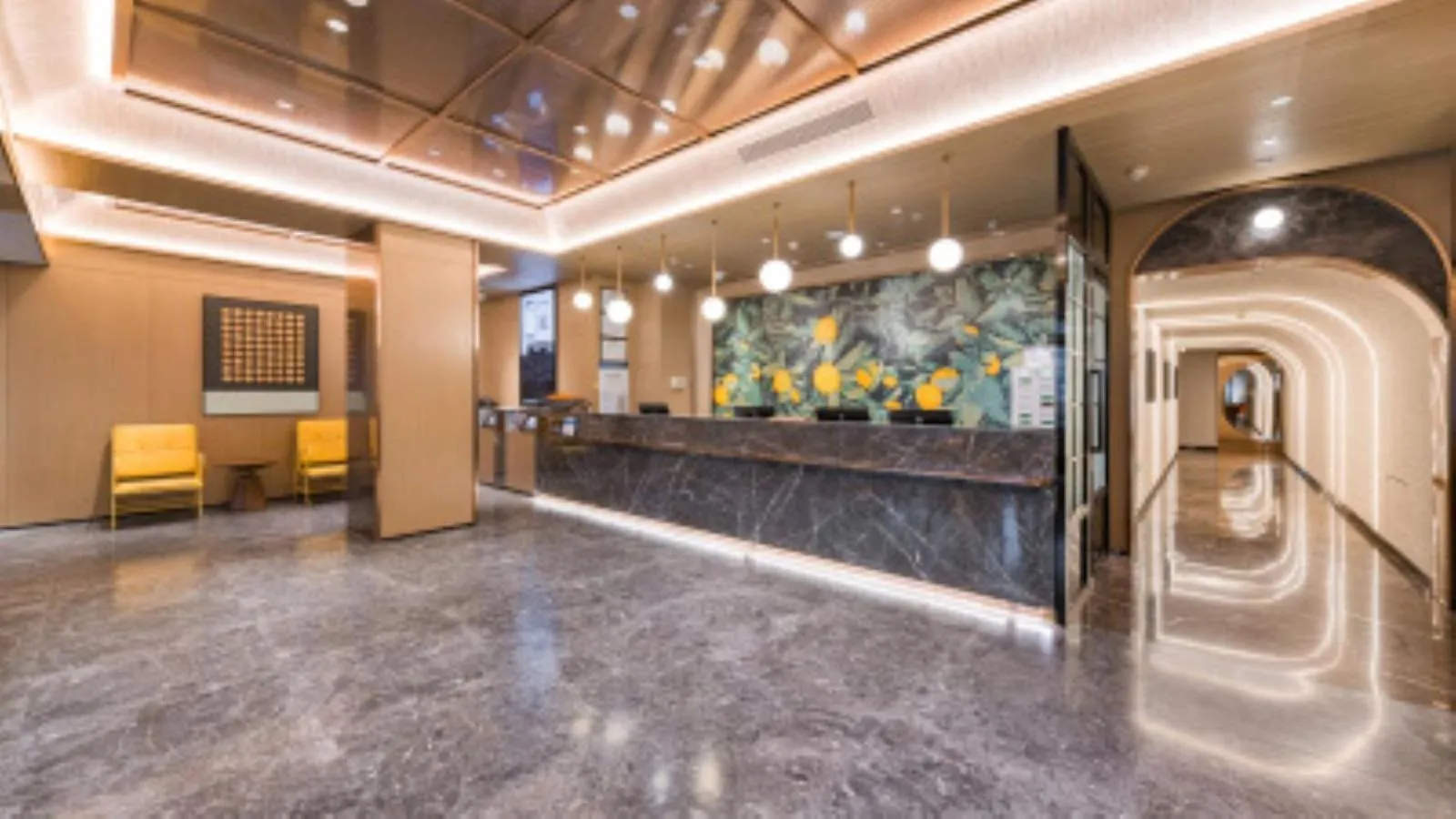 Lobby or reception in Orange Beijing Lama Temple Hepingli North Street Subway Station Hotel
