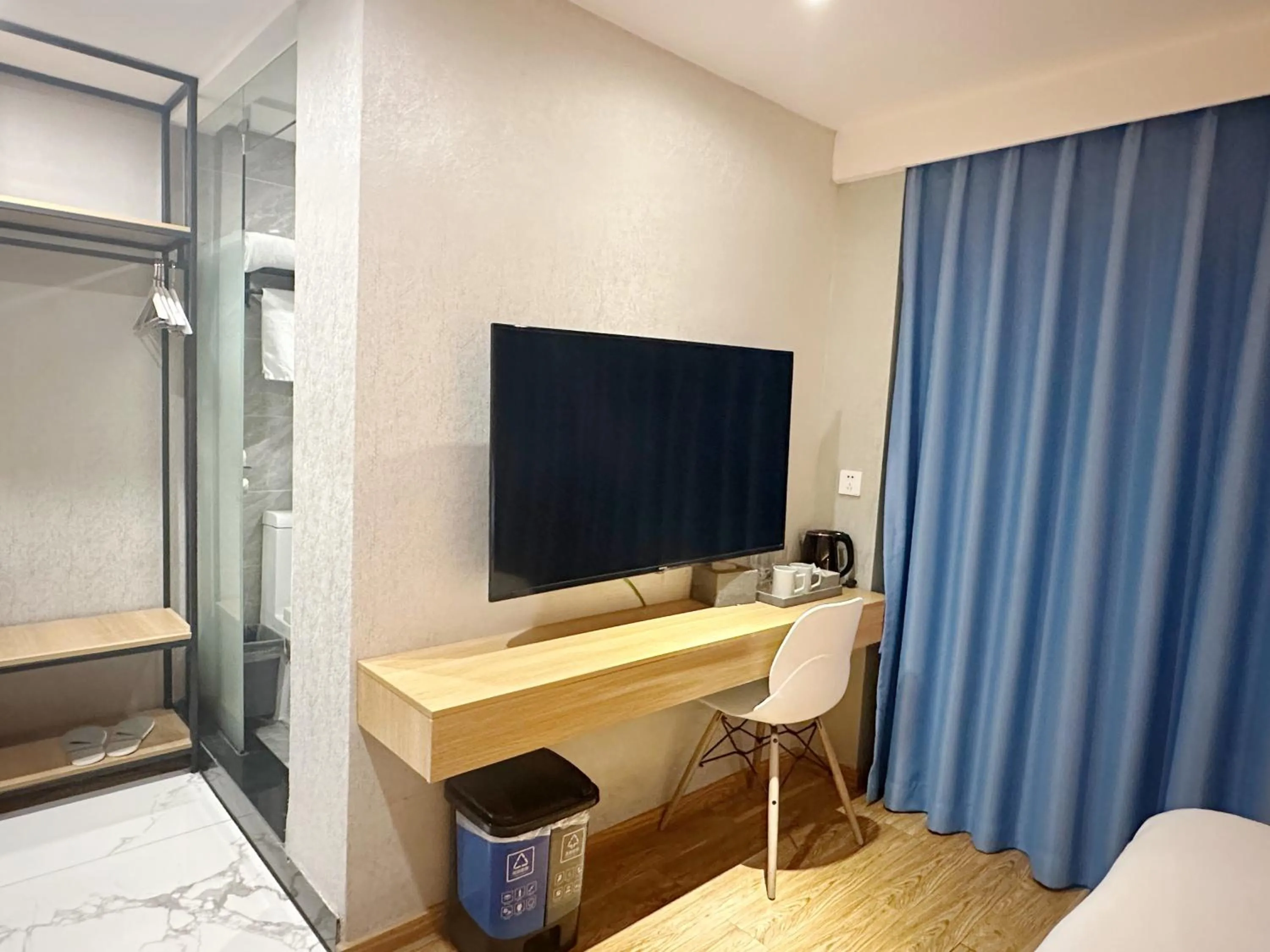 Bed in Hanting Hotel Guangzhou Feixiang Park Subway Station