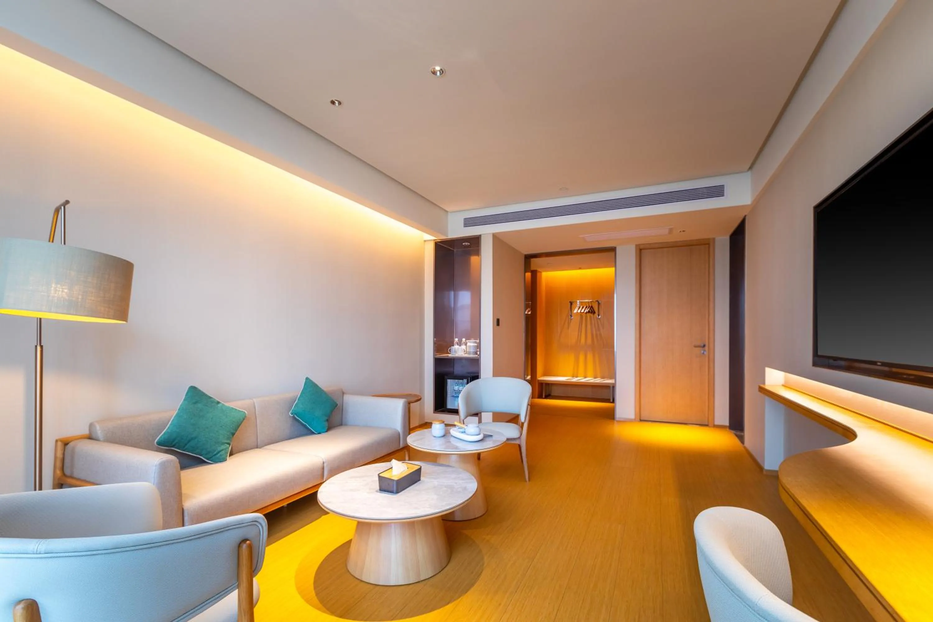 Living room in JI Hotel Nanjing Gaochun Crab City