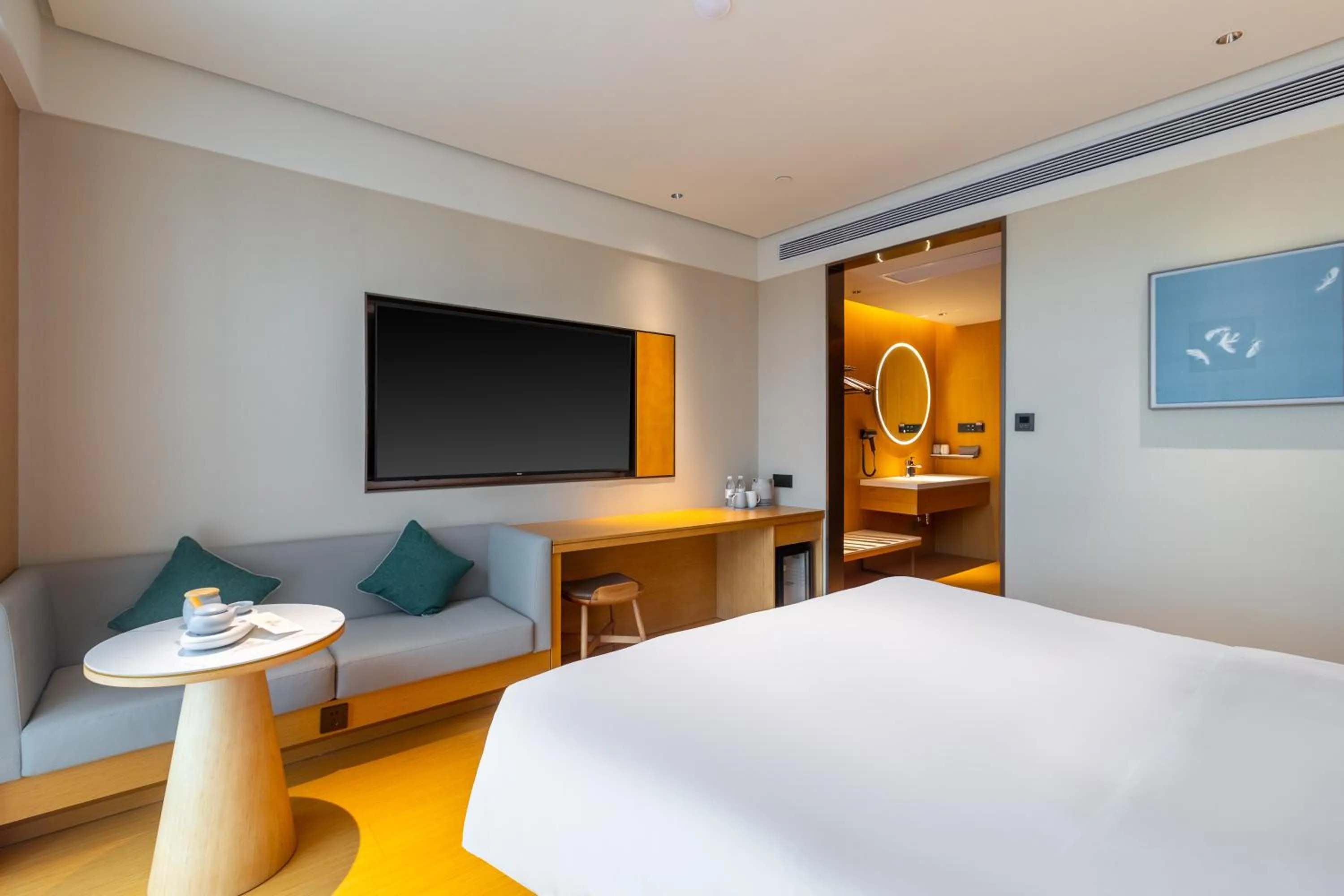 Bedroom, Bed in JI Hotel Nanjing Gaochun Crab City