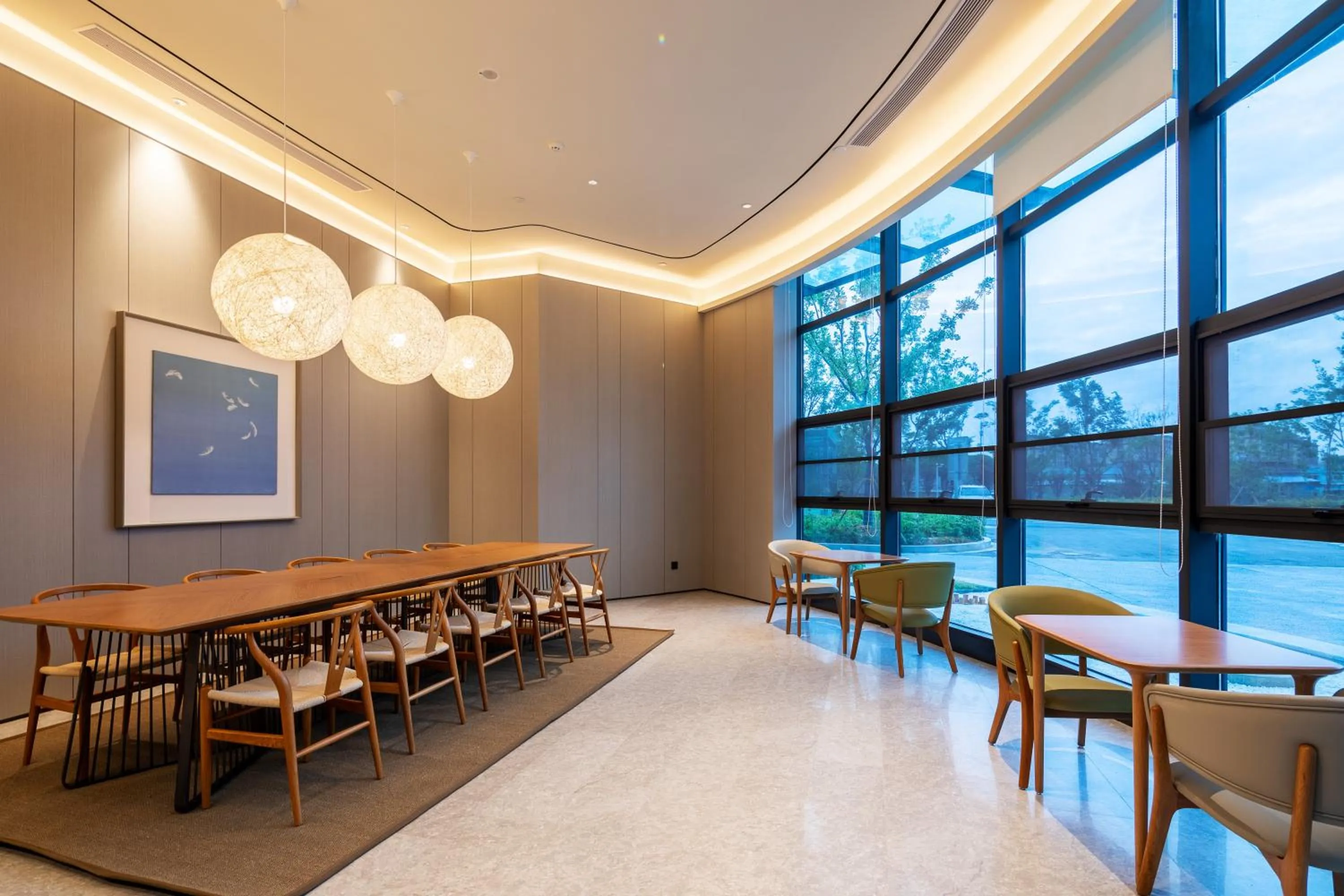 Seating area in JI Hotel Nanjing Gaochun Crab City