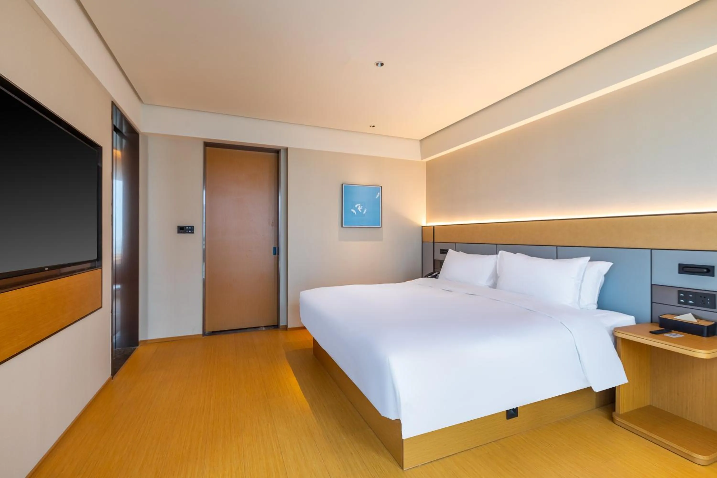 Bedroom, Bed in JI Hotel Nanjing Gaochun Crab City