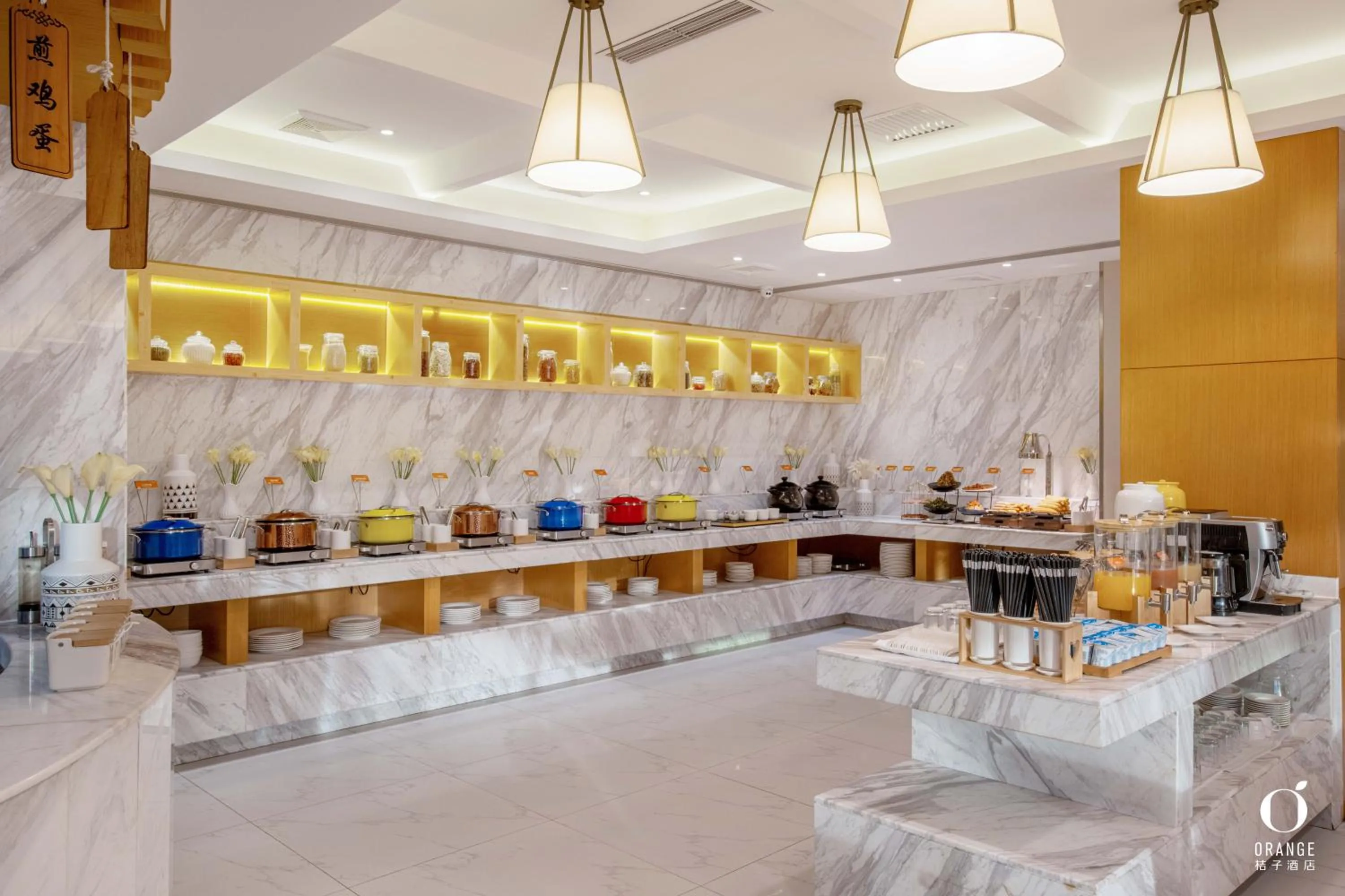 Restaurant/places to eat in Orange Hotel Beijing Yizhuang Bridge Subway Station