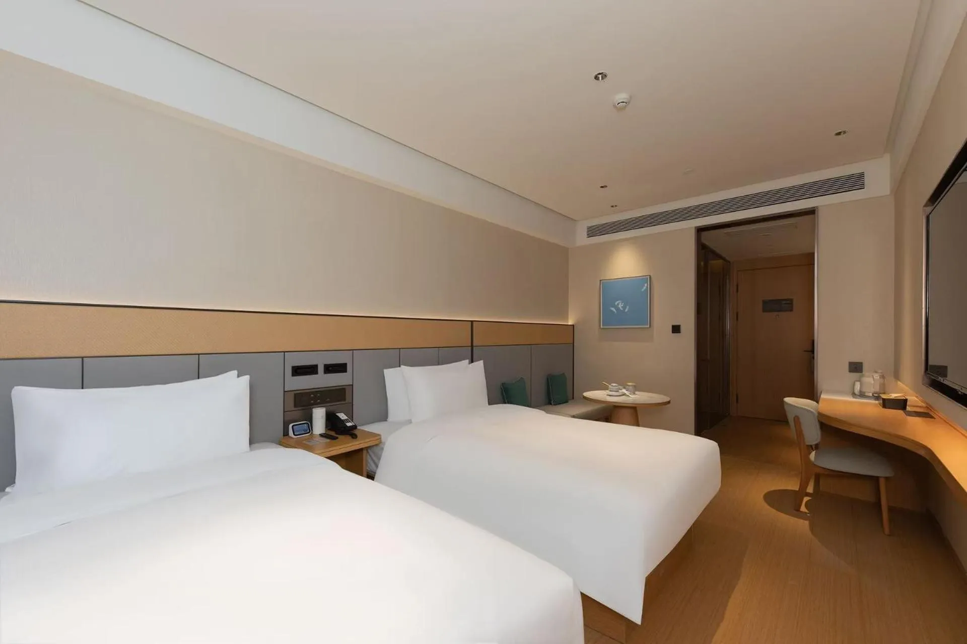 Bed in JI Hotel Beijing West Railway Station Lianbao Road