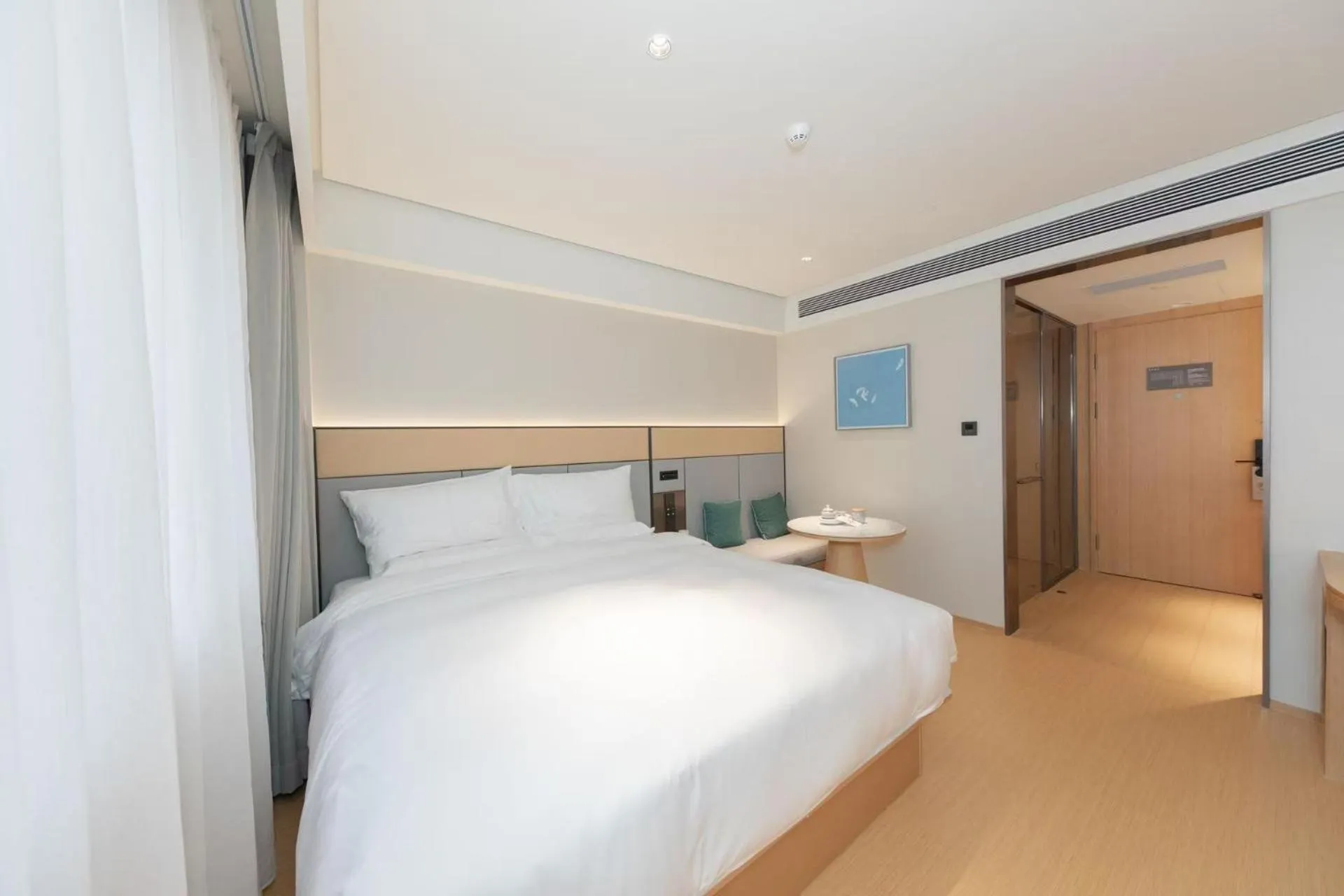 Bed in JI Hotel Beijing West Railway Station Lianbao Road