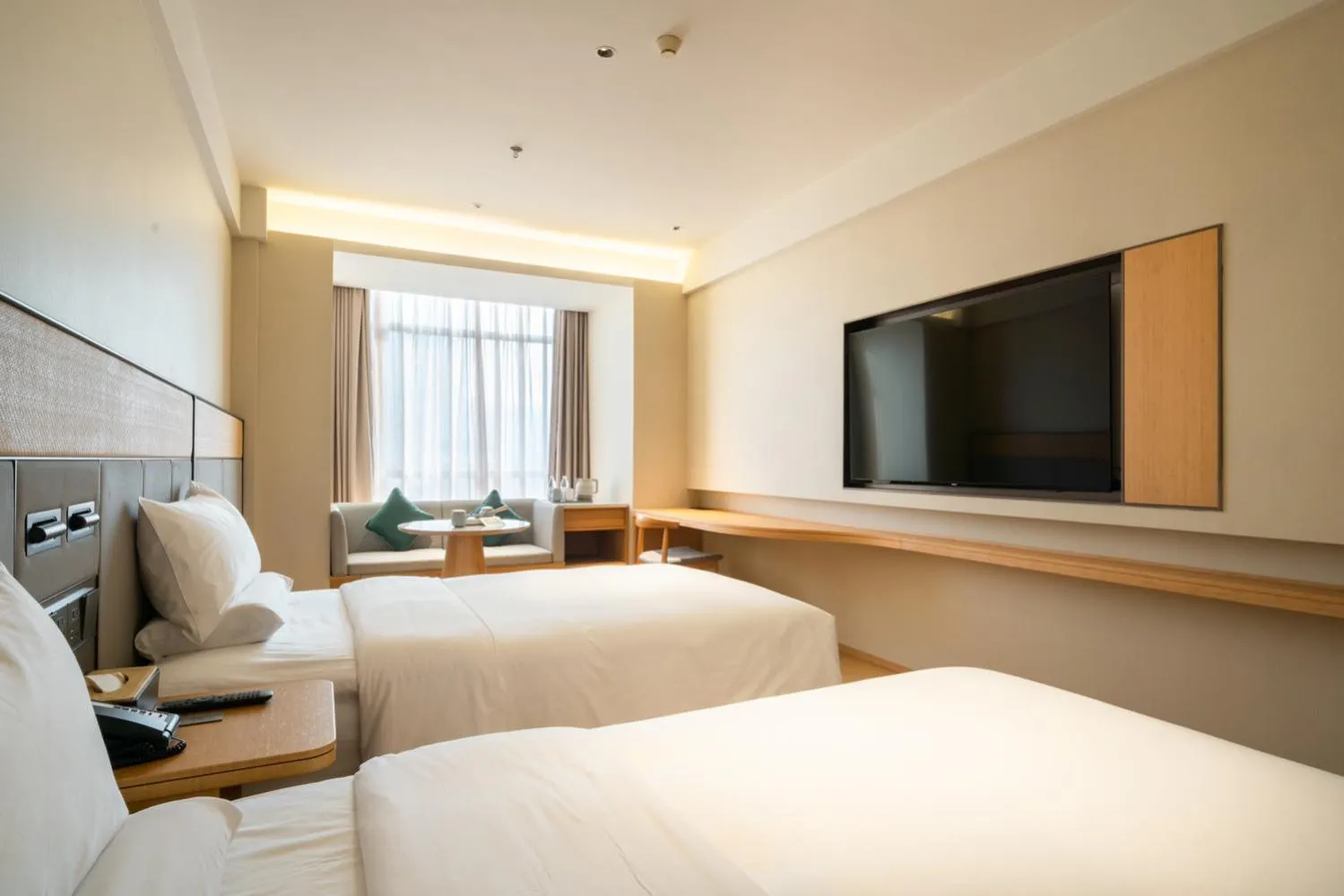 Bedroom, Bed in JI Hotel Guangzhou Sports Center Tianhe North Road