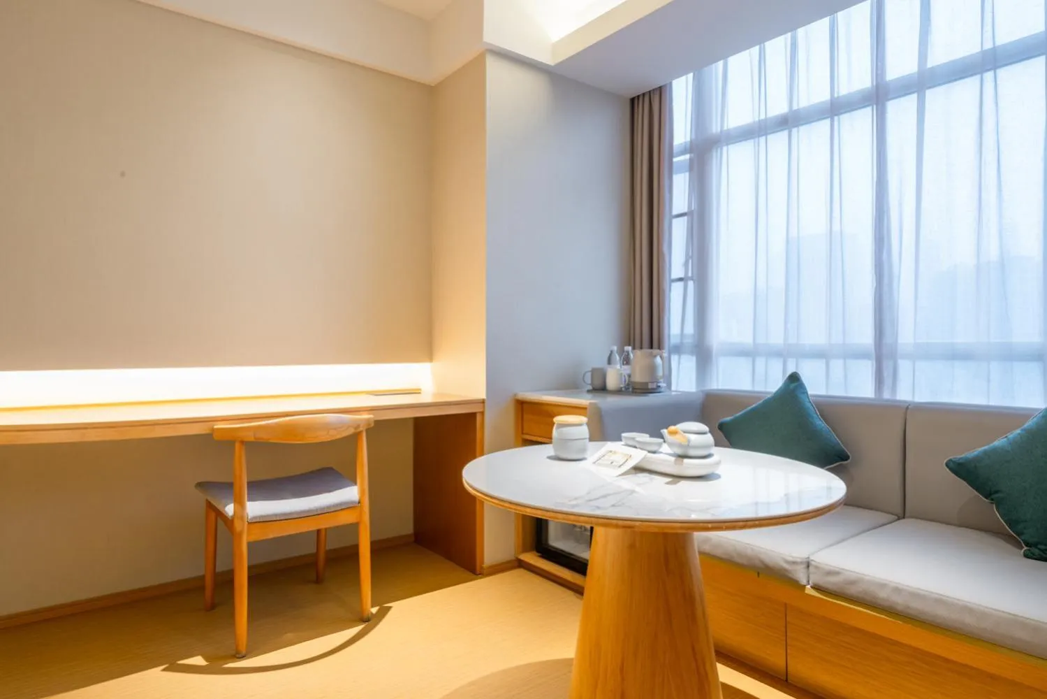 Seating area in JI Hotel Guangzhou Sports Center Tianhe North Road