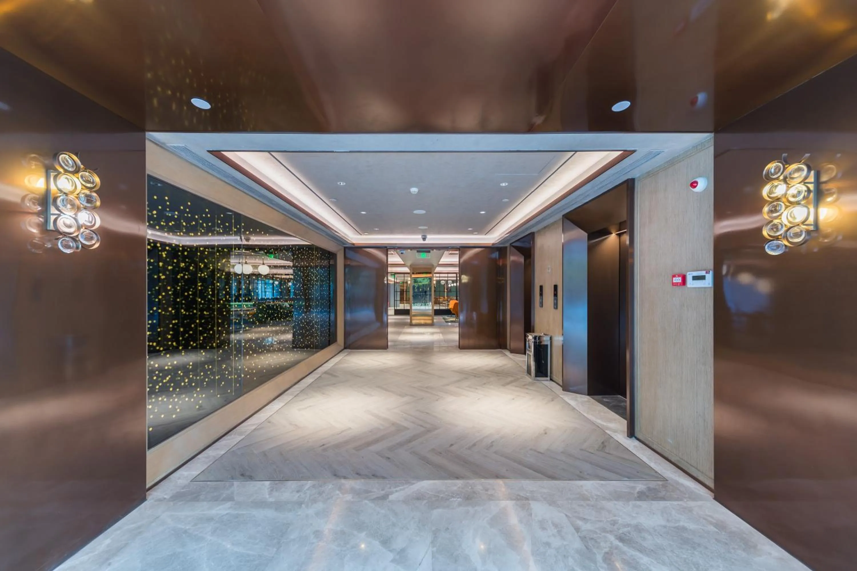 Lobby or reception in Orange Hotel Shanghai World Expo Center