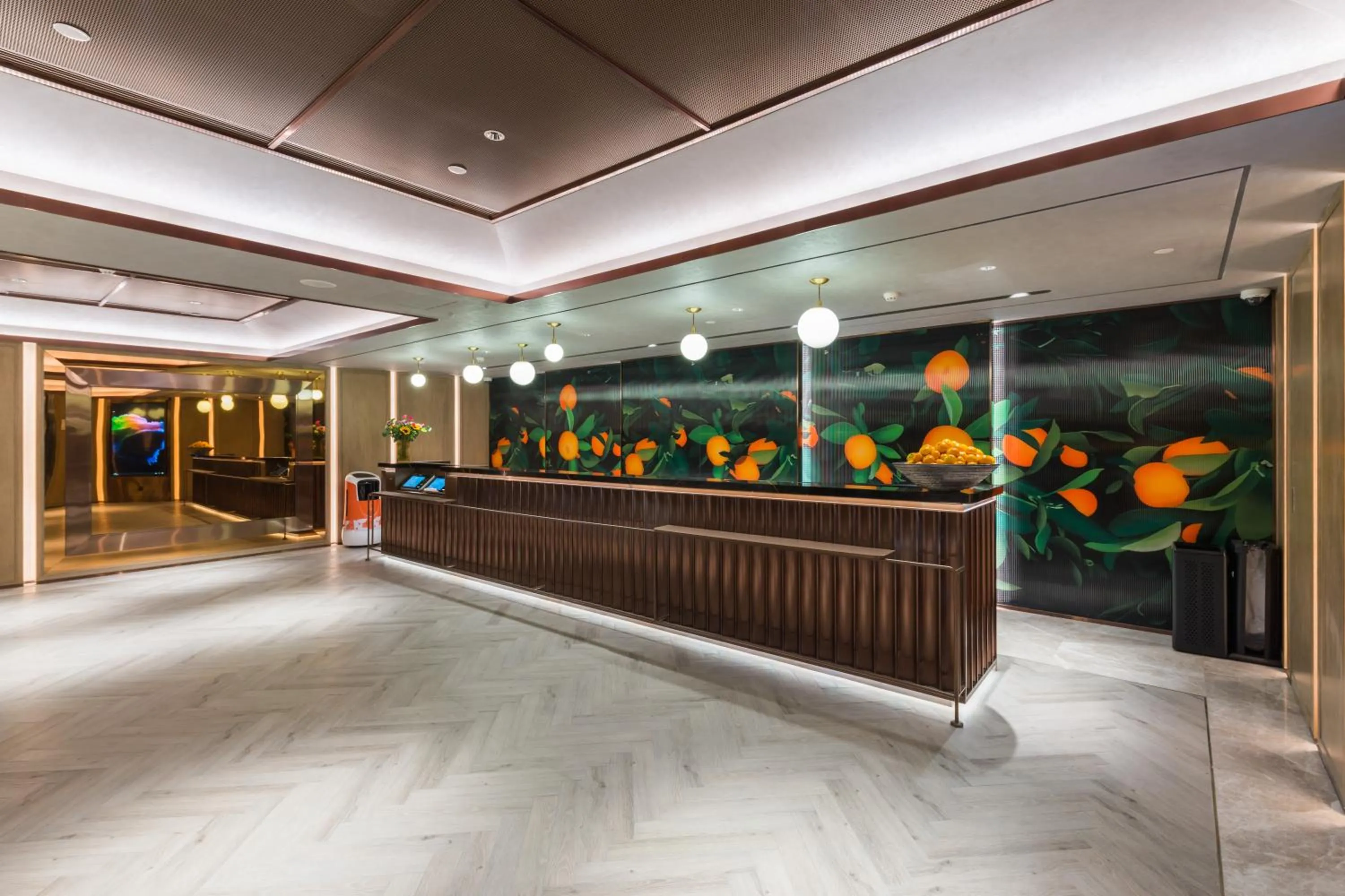 Lobby or reception in Orange Hotel Shanghai World Expo Center