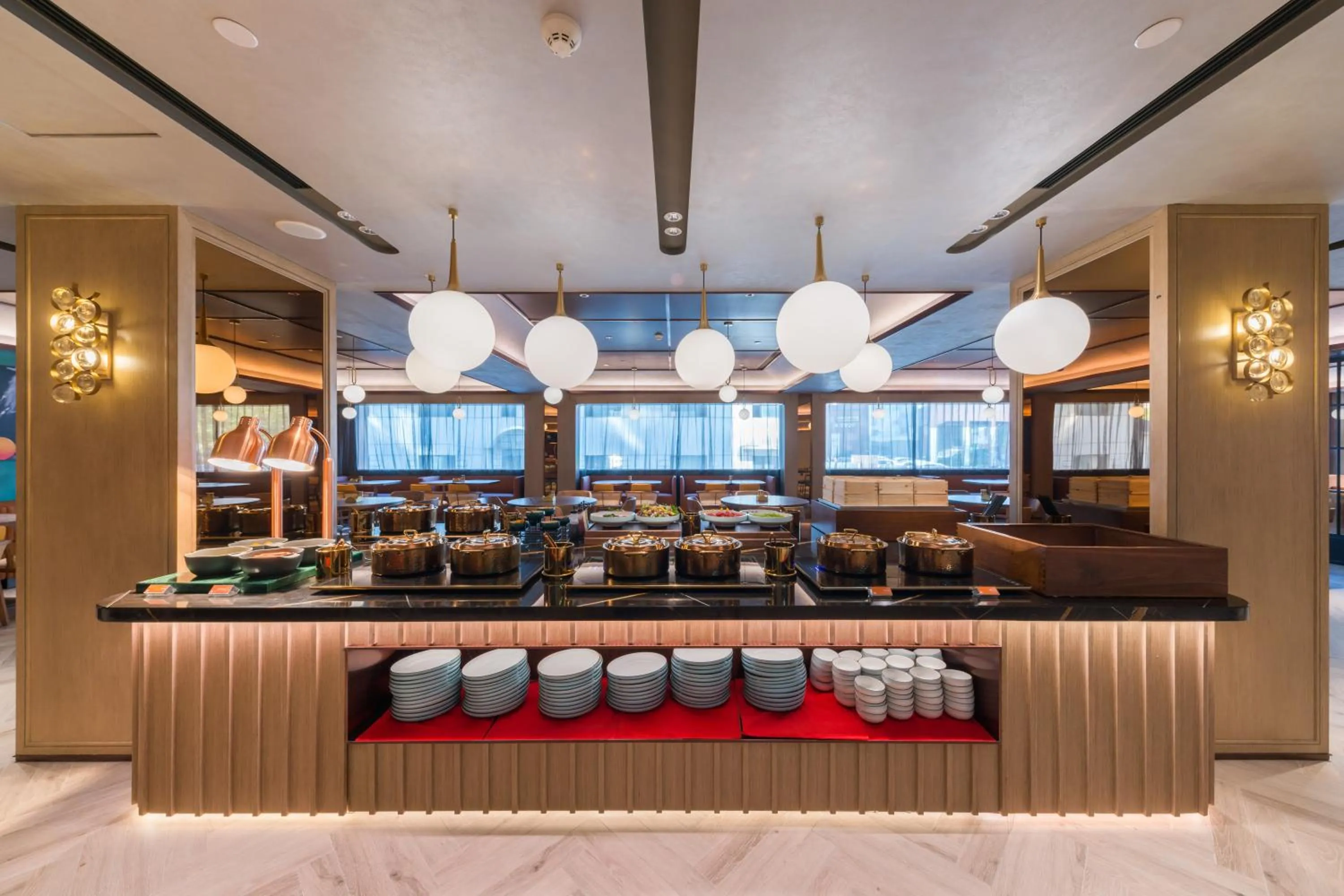 Restaurant/places to eat in Orange Hotel Shanghai World Expo Center