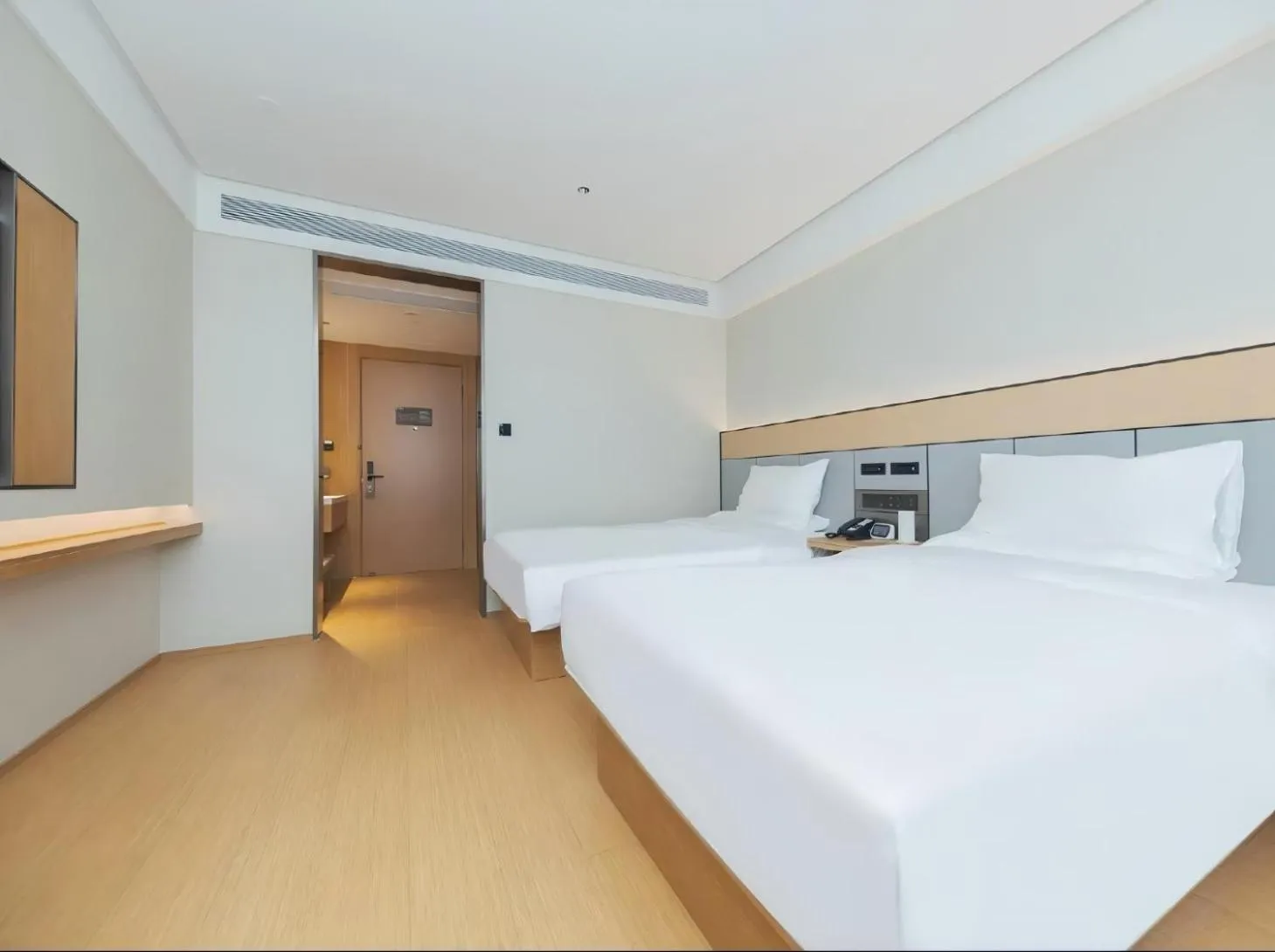 Bed in JI Hotel Hangzhou Alibaba Xixi Park