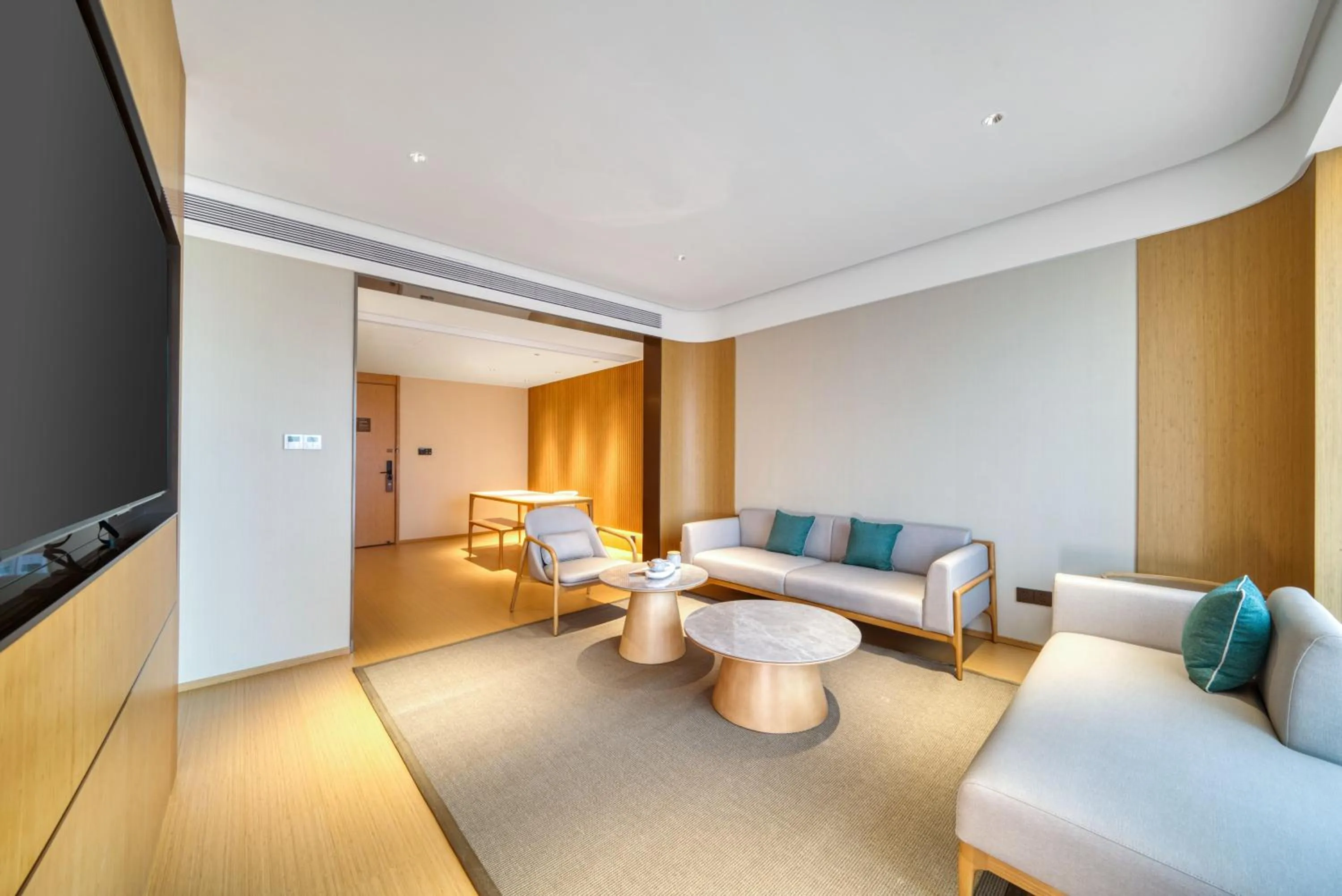 Living room in JI Hotel Shanghai Chongming Changxing Island