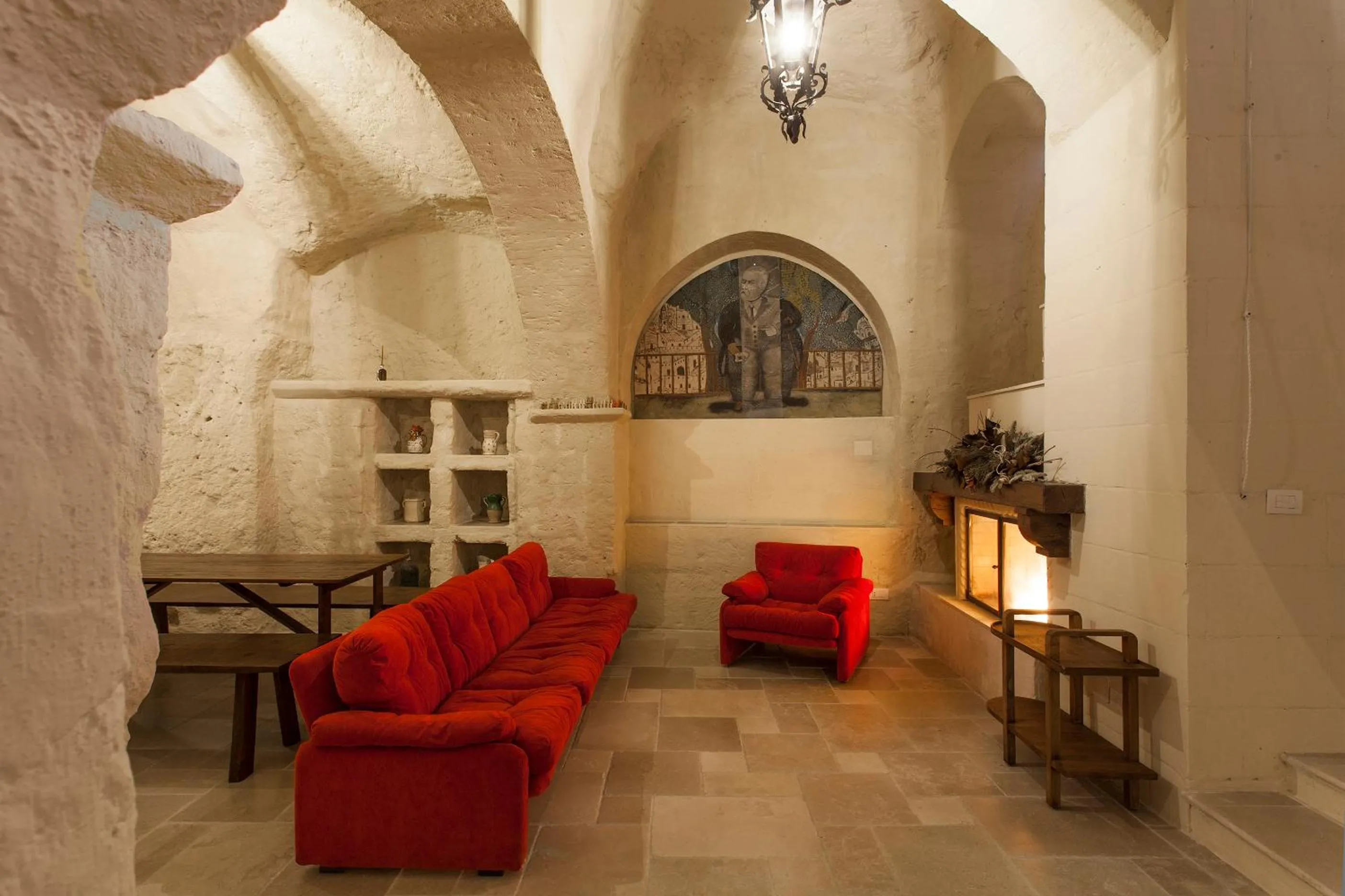 Living room in Casa Diva