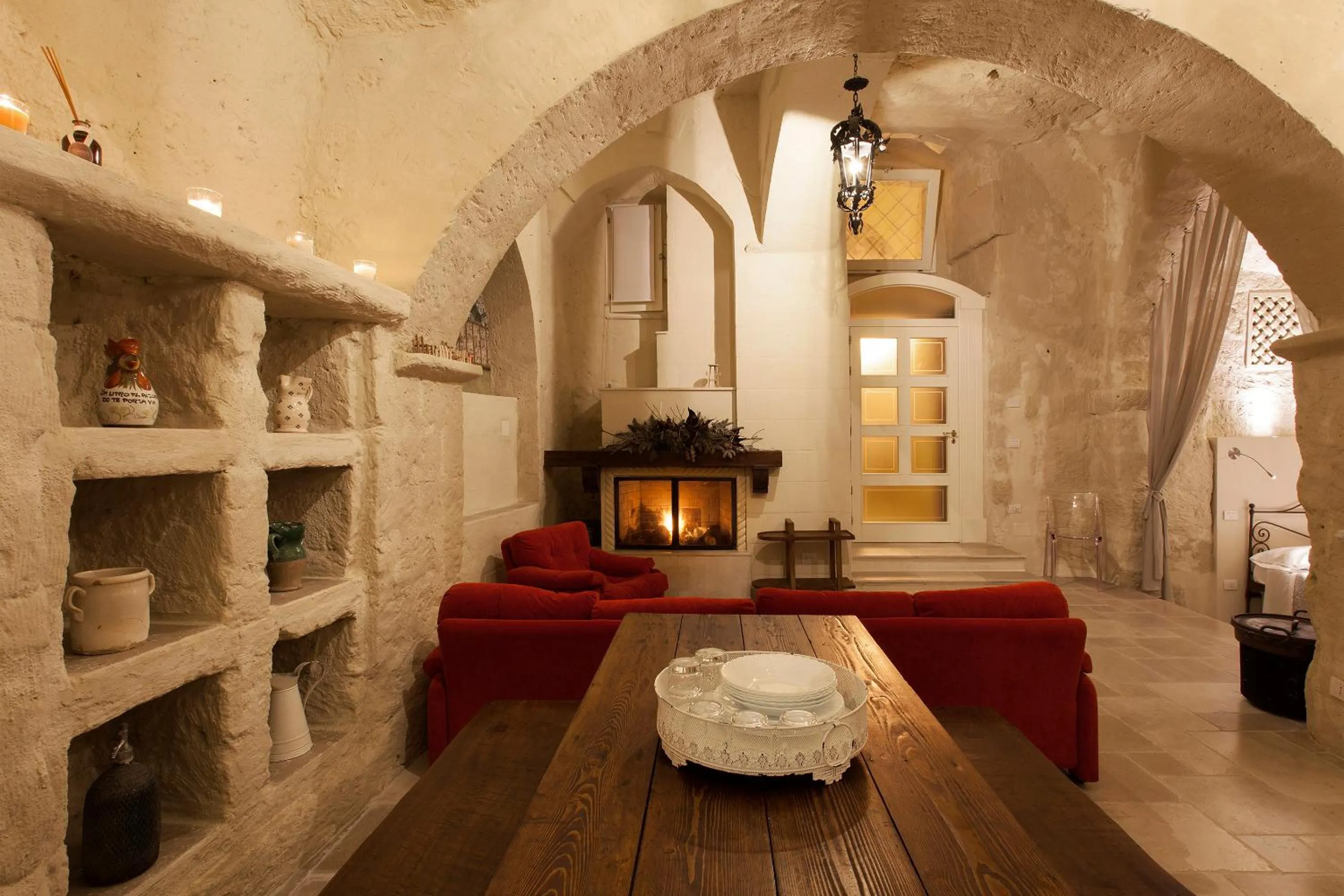 Living room in Casa Diva