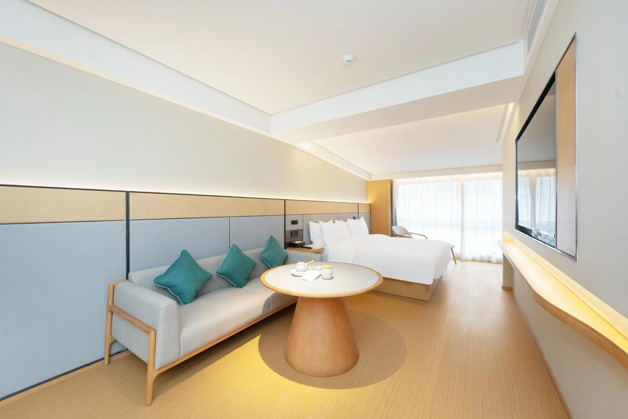 Bed in JI Hotel Beijing Beiqing Road Yongfeng Industrial Park