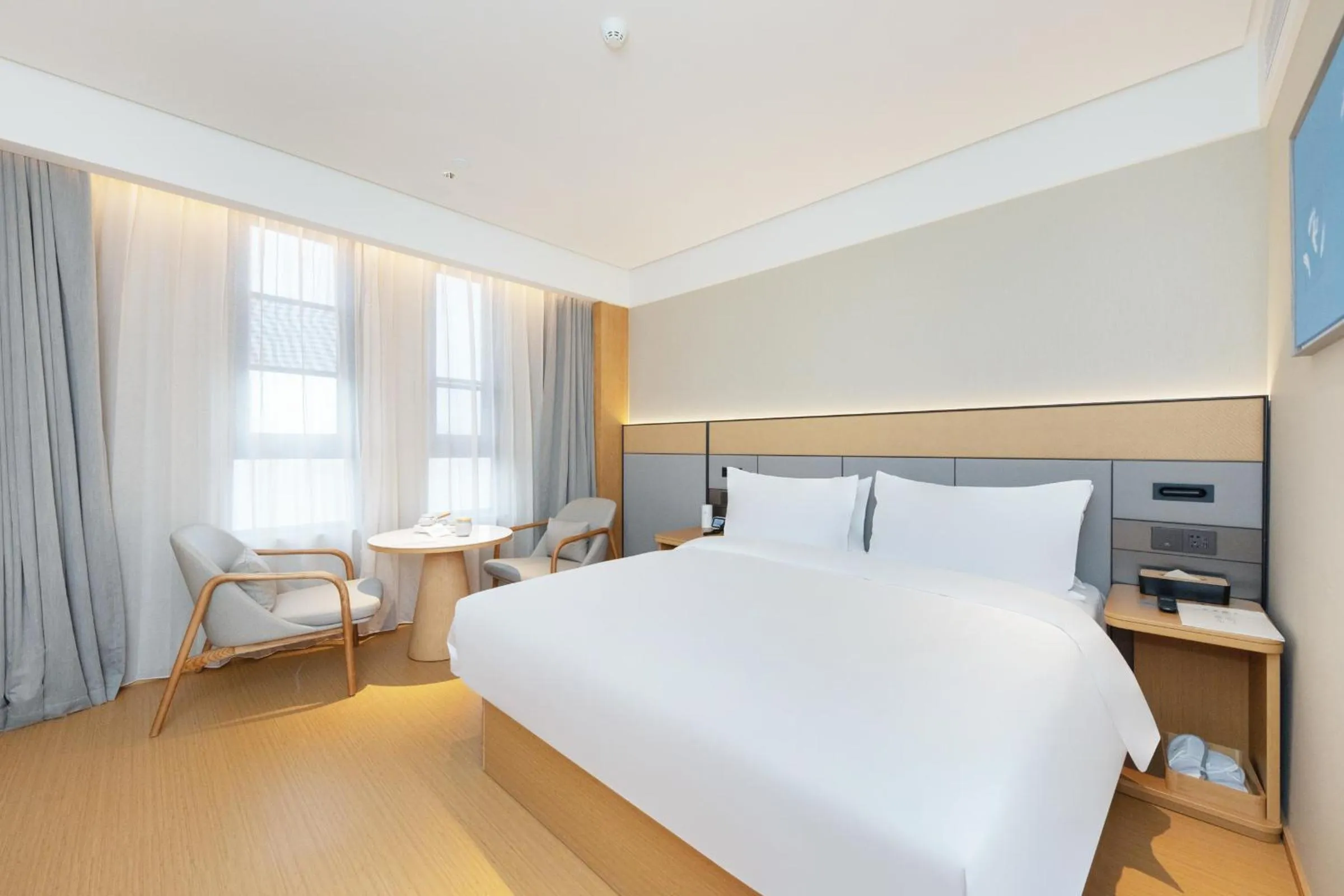Bed in JI Hotel Beijing Beiqing Road Yongfeng Industrial Park