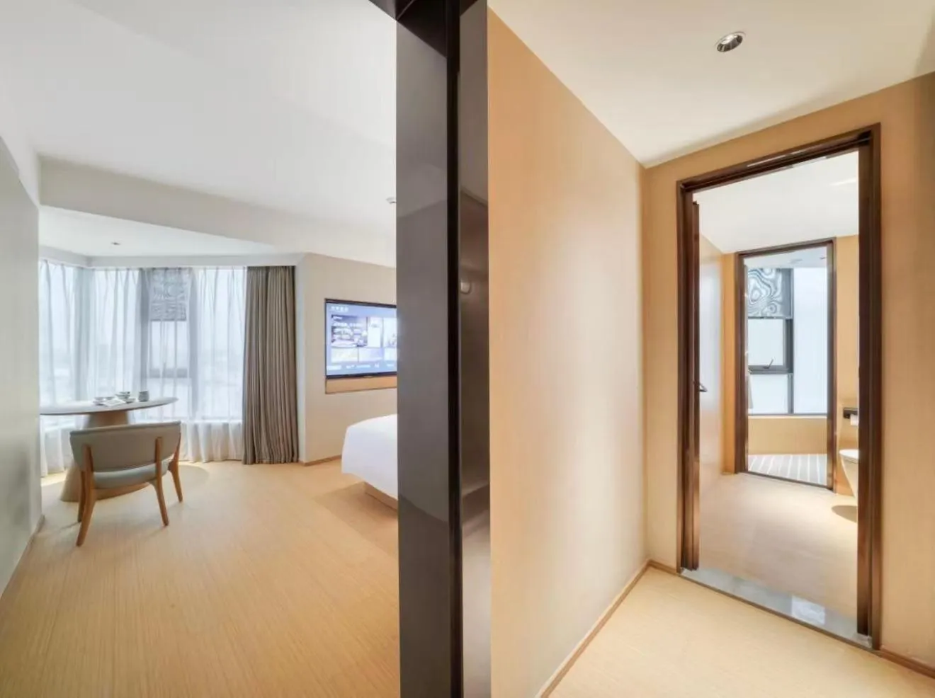 Bed in JI Hotel Shanghai Pudong Airport Chuansha Road