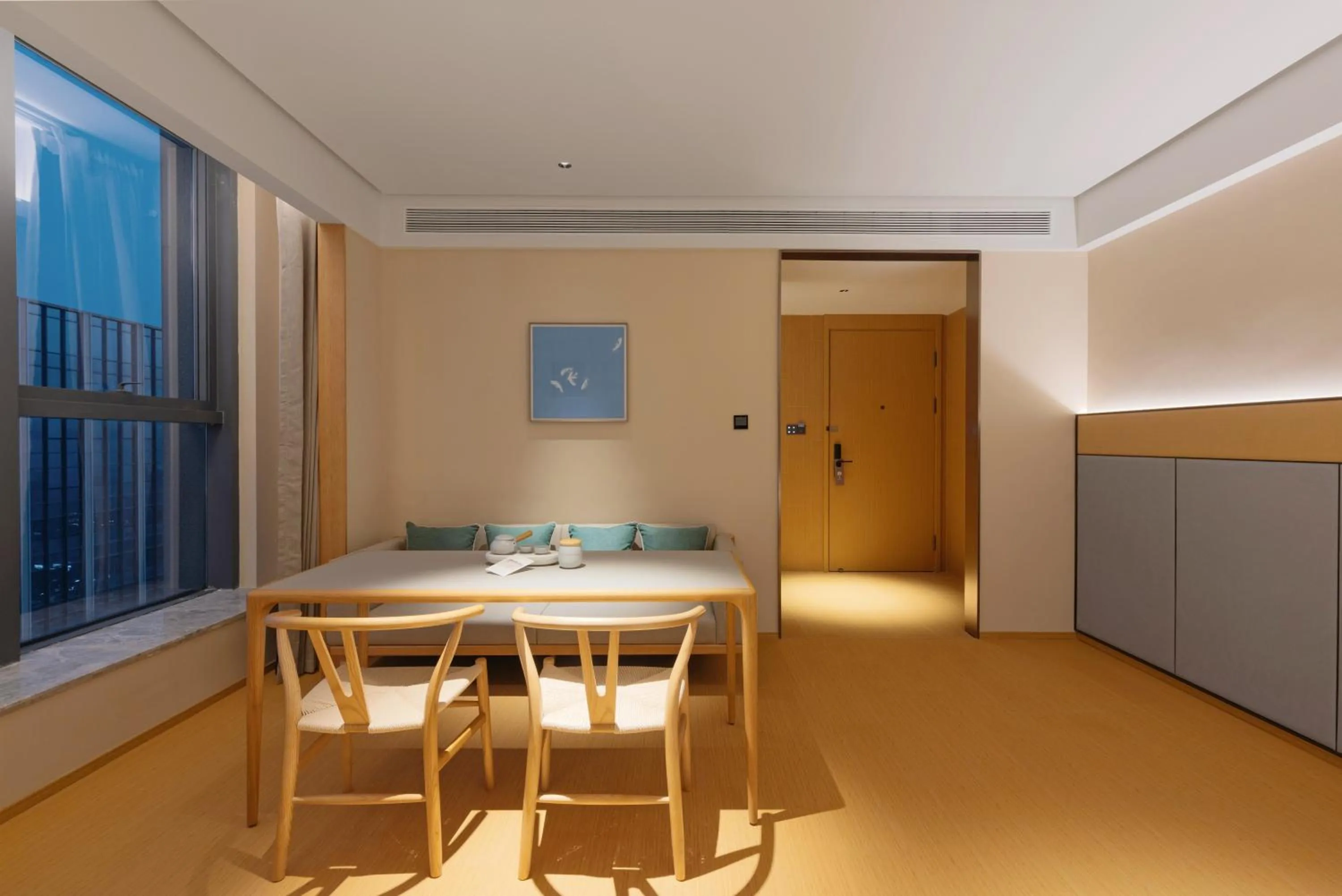 Living room in JI Hotel Chongqing Yuanjiagang Subway Station