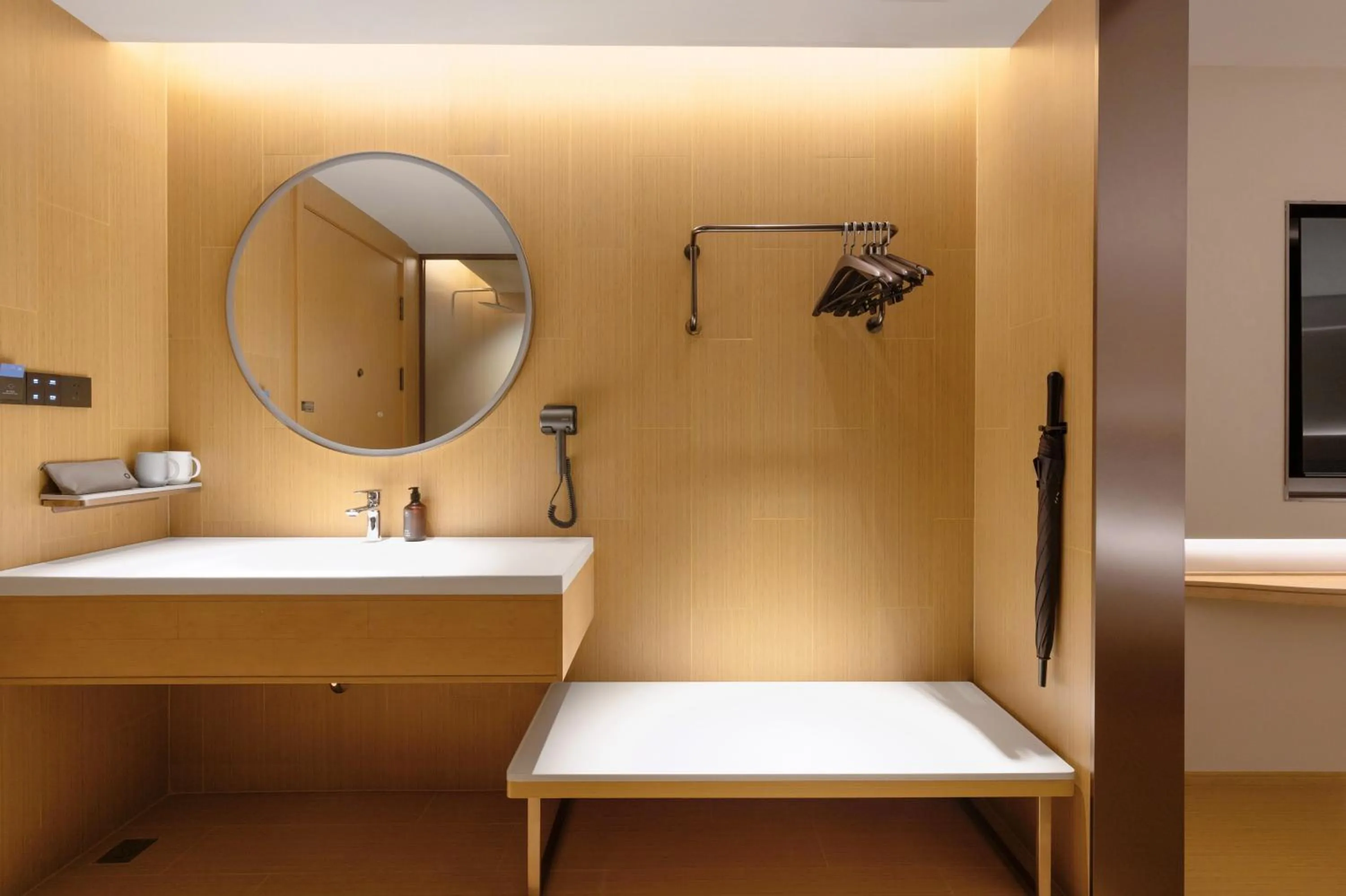 Bathroom in JI Hotel Chongqing Yuanjiagang Subway Station